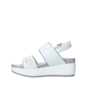 Sandali zeppa Bianco Lumberjack