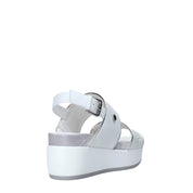 Sandali zeppa Bianco Lumberjack