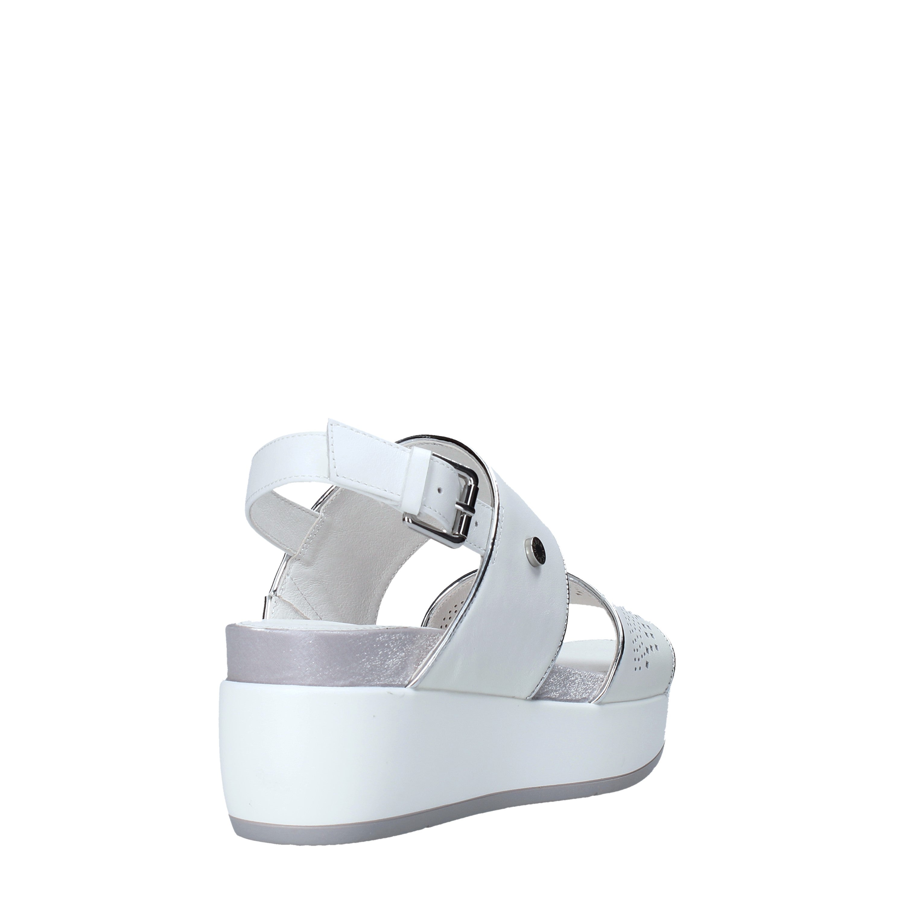 Sandali zeppa Bianco Lumberjack