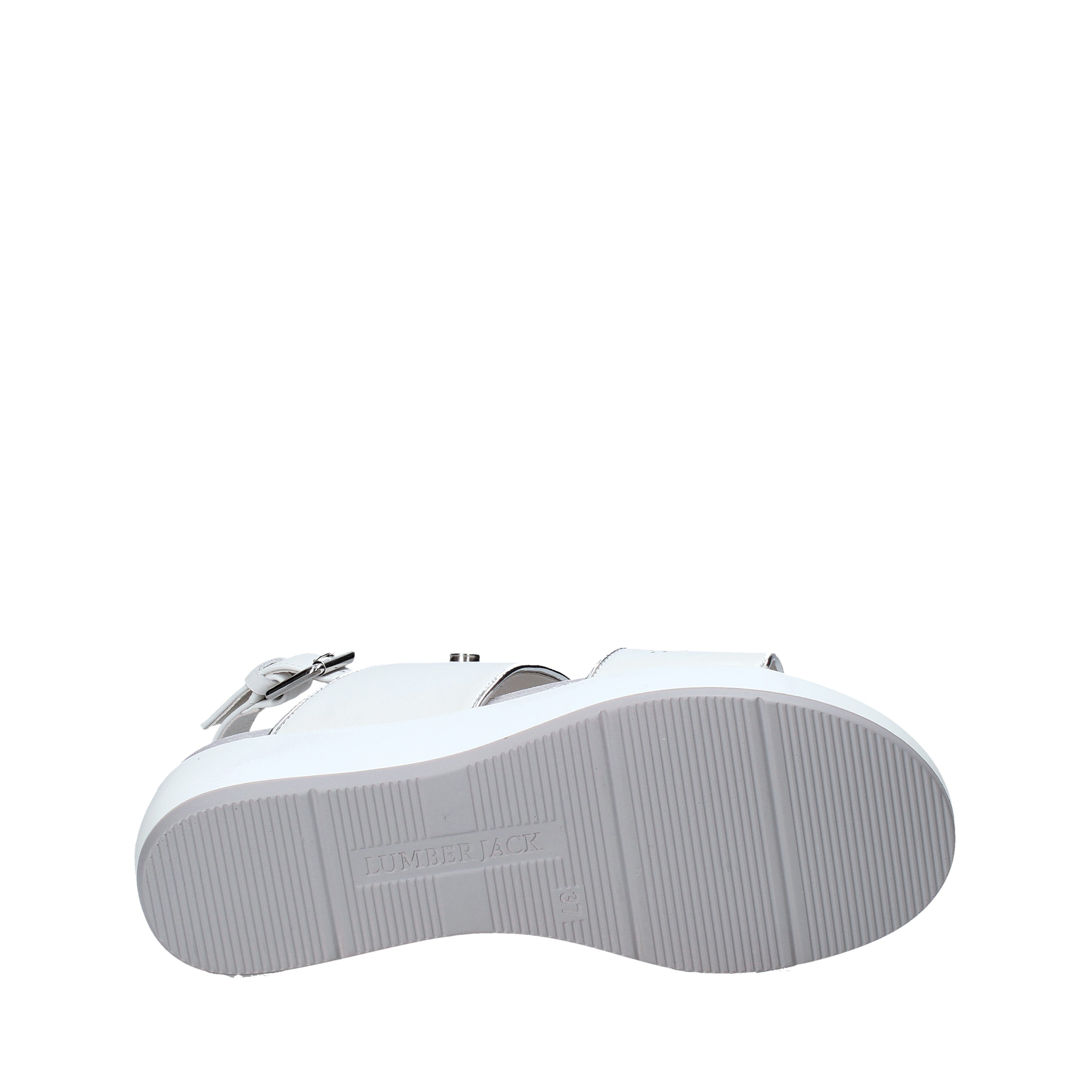 Sandali zeppa Bianco Lumberjack