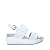 Sandali zeppa Bianco Lumberjack