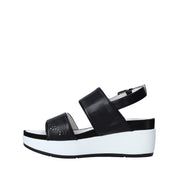 Sandali zeppa Nero Lumberjack