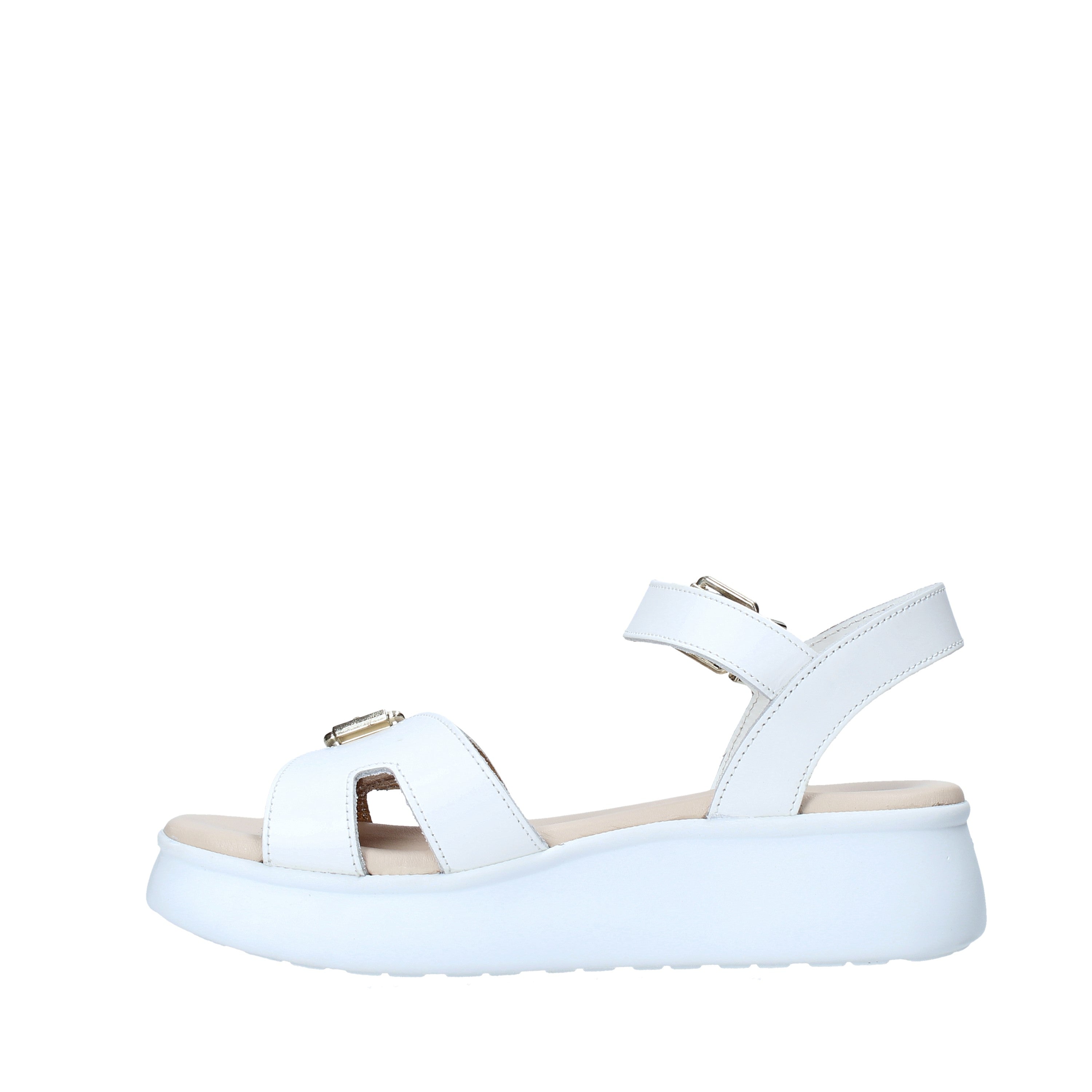 Sandali zeppa Bianco Lumberjack