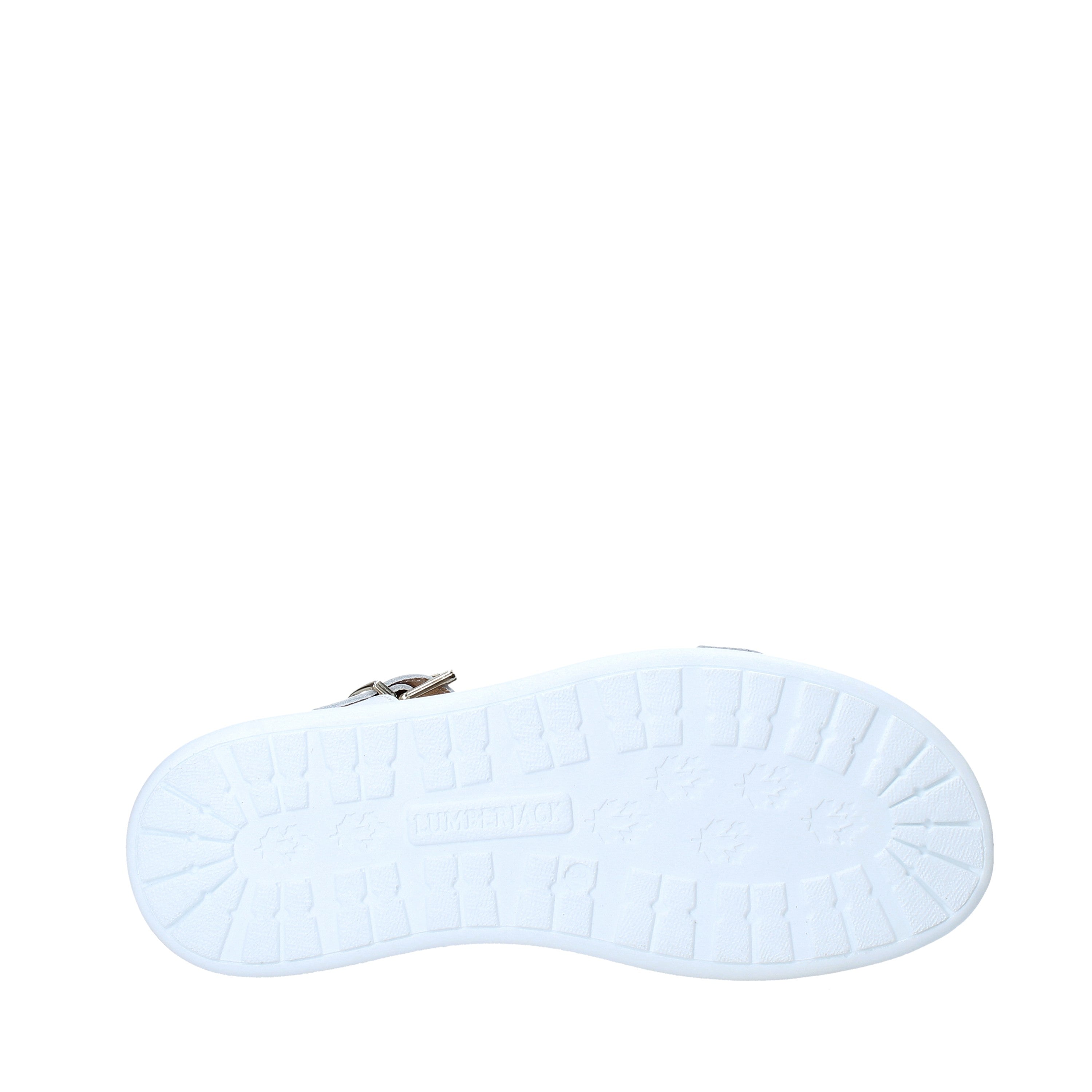 Sandali zeppa Bianco Lumberjack