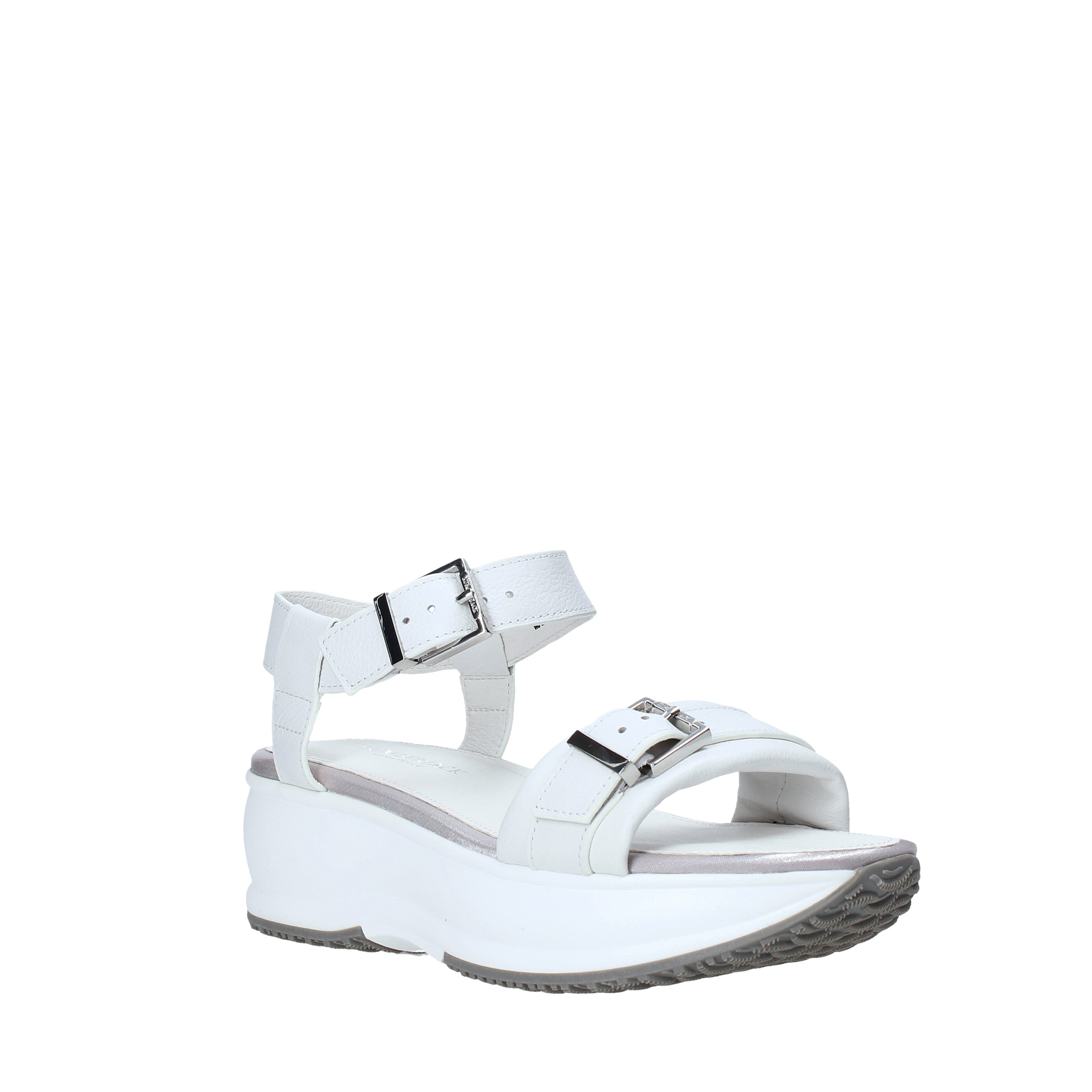 Sandali zeppa Bianco Lumberjack