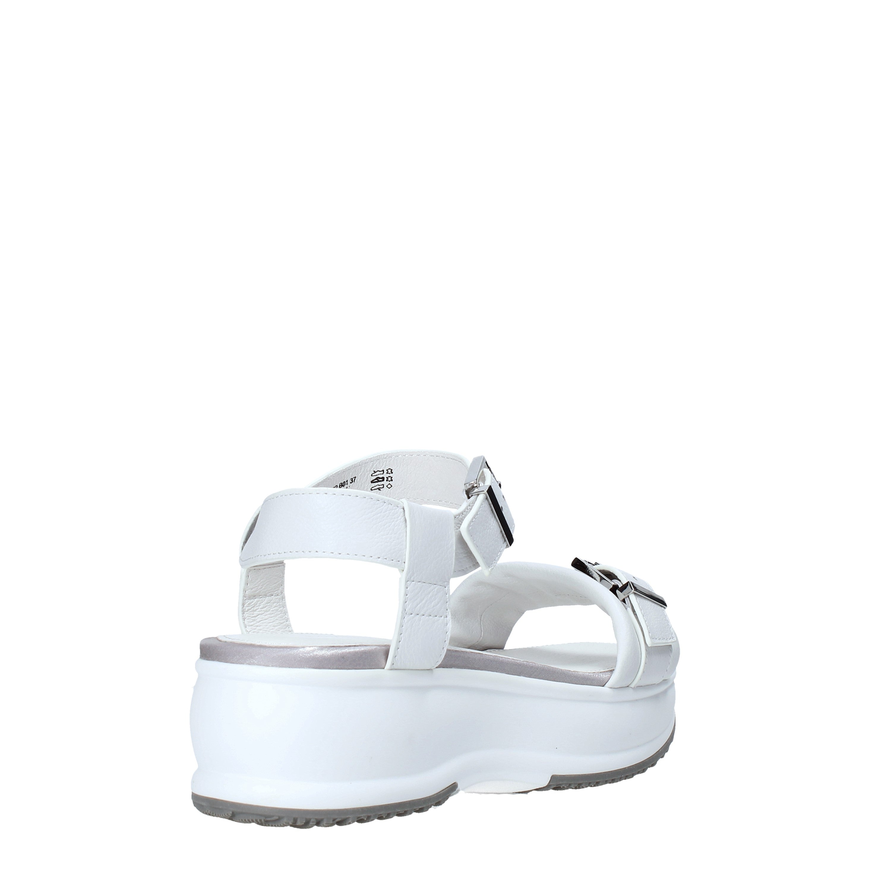 Sandali zeppa Bianco Lumberjack