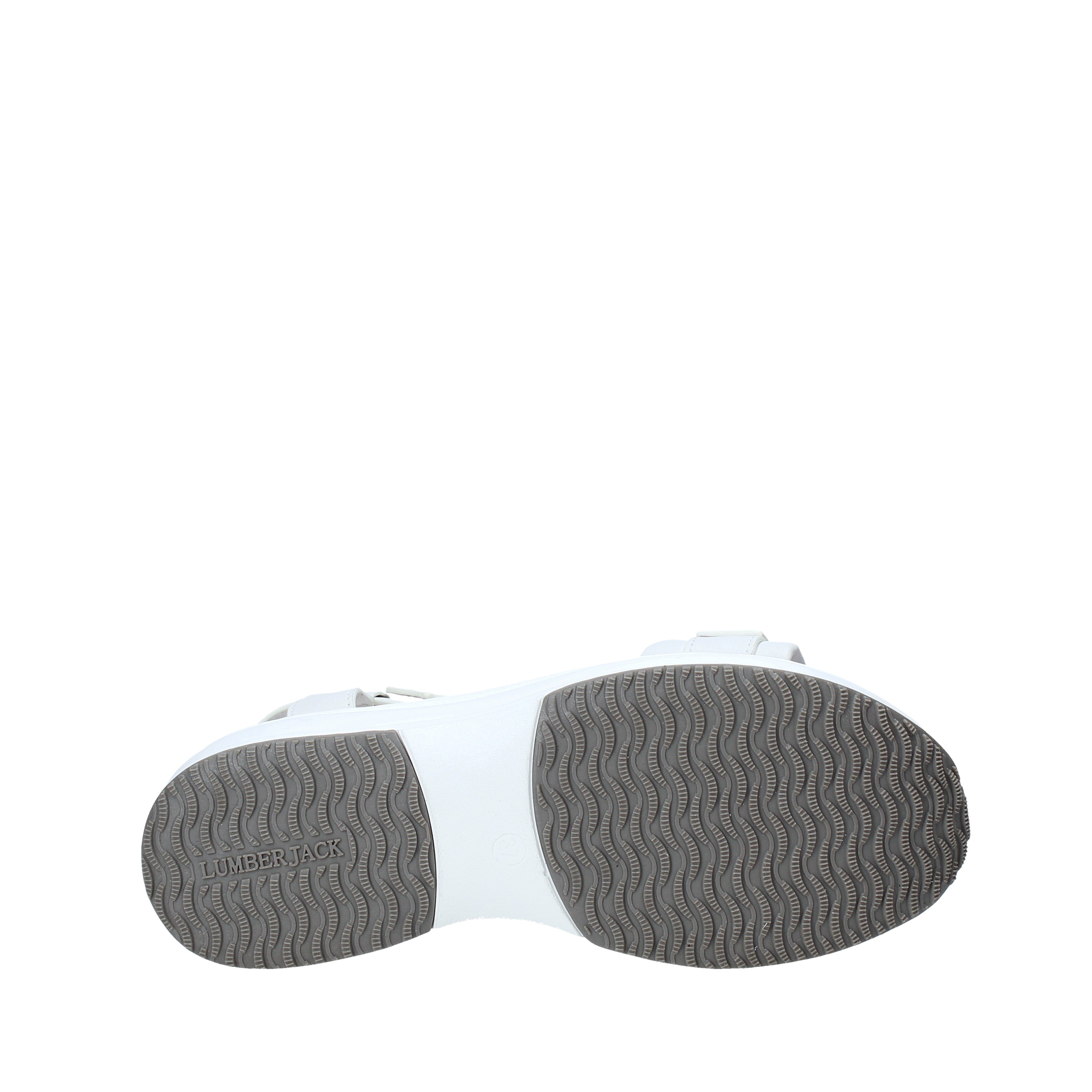 Sandali zeppa Bianco Lumberjack