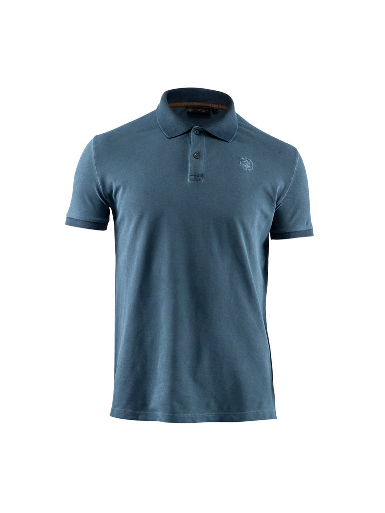 Polo Blu Scuro Lumberjack