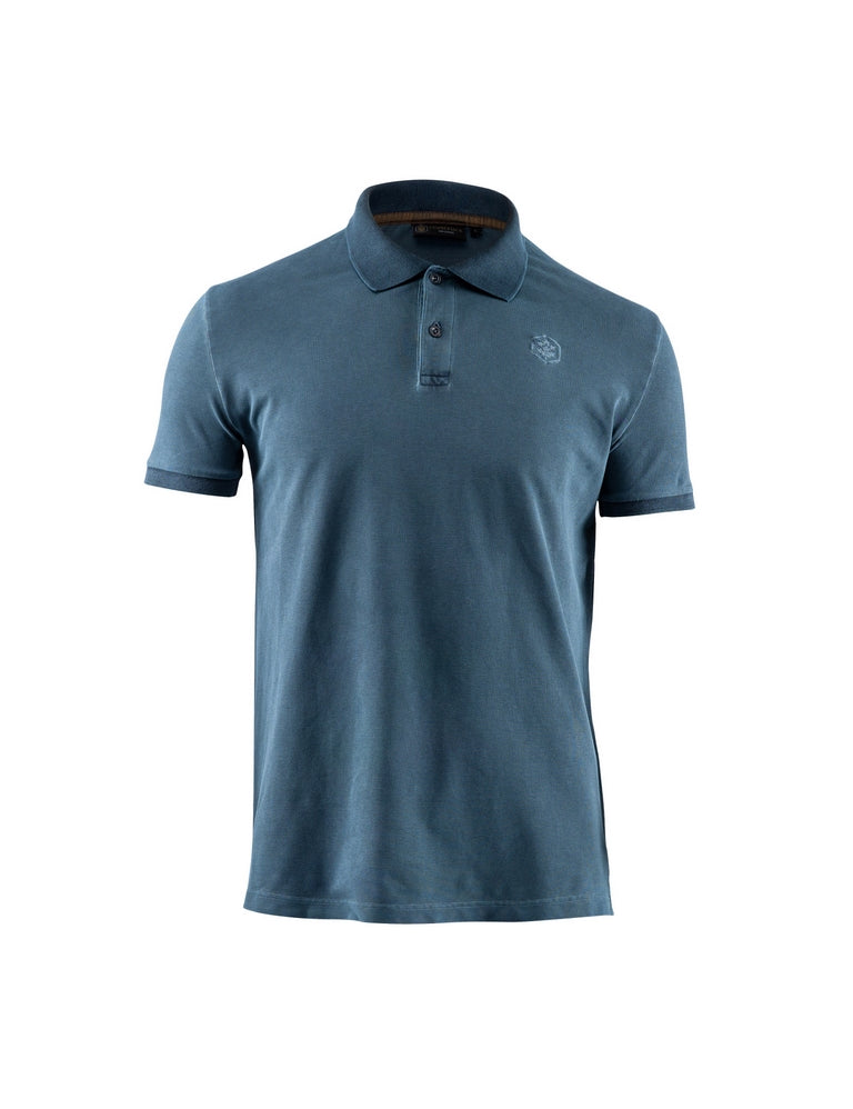 Polo Blu Scuro Lumberjack