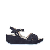 Sandali zeppa Blu Lumberjack