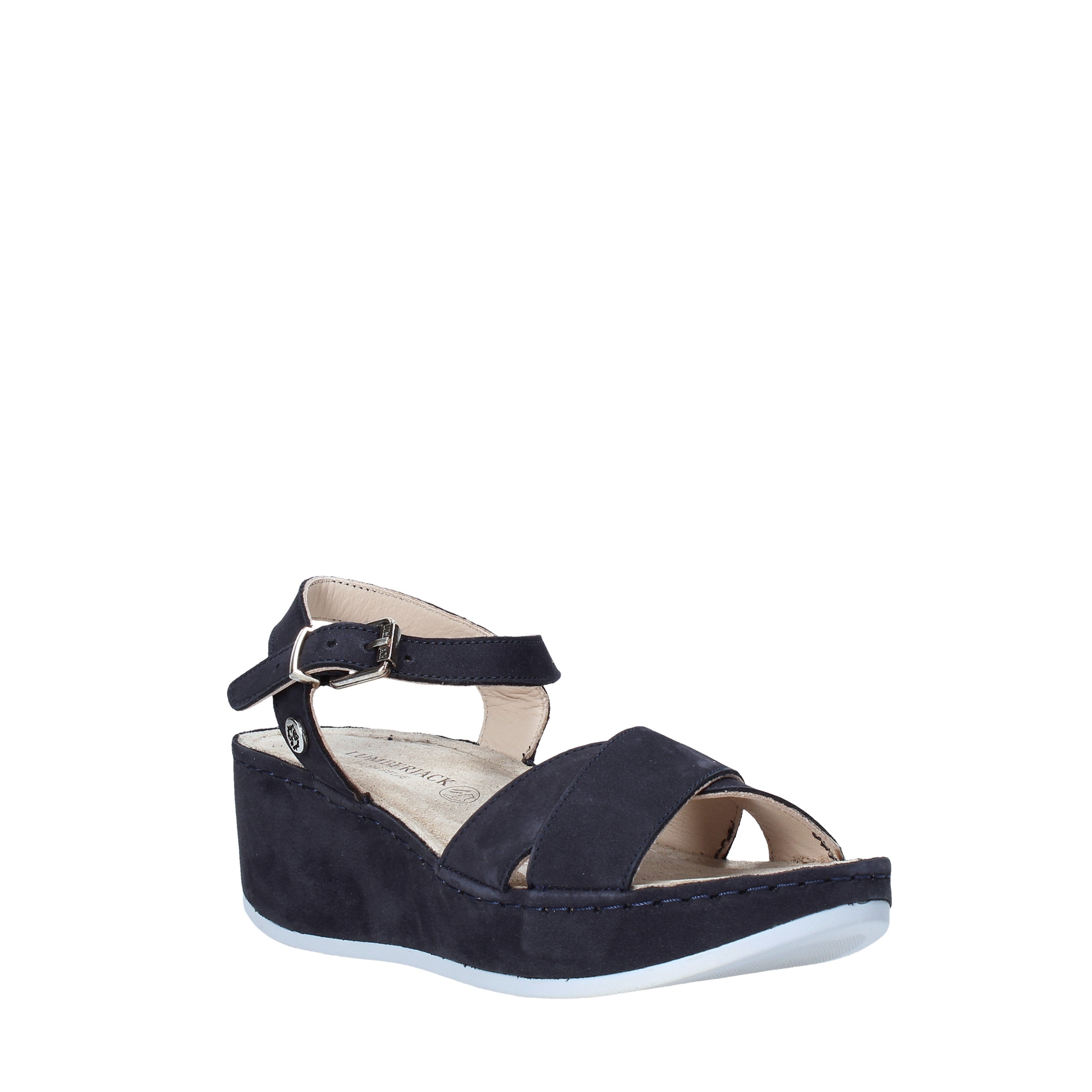 Sandali zeppa Blu Lumberjack