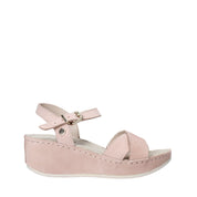 Sandali zeppa Rosa Lumberjack