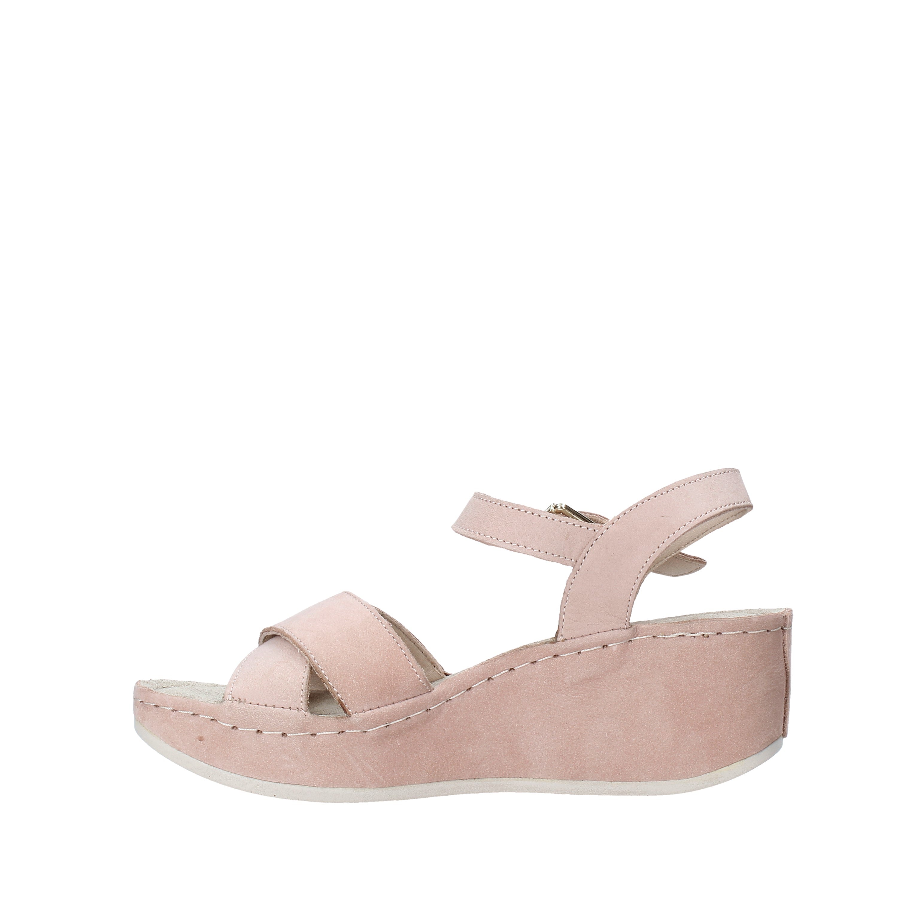 Sandali zeppa Rosa Lumberjack