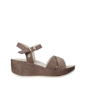 Sandali zeppa Marrone Lumberjack