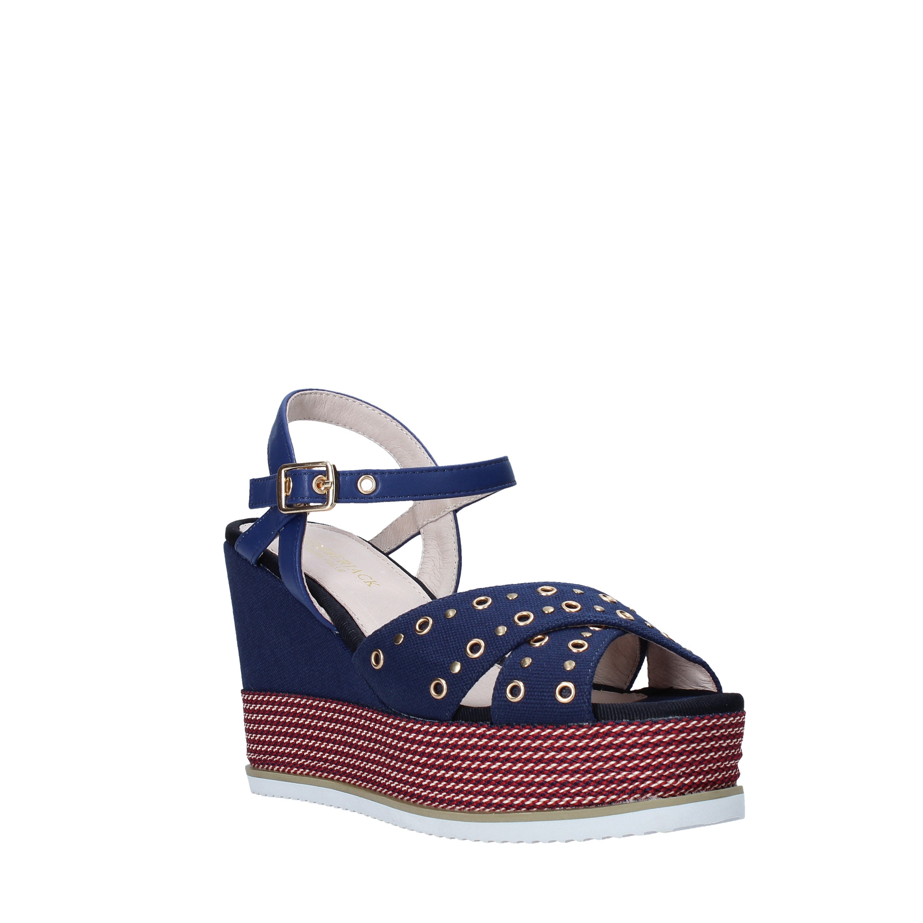 Sandali zeppa Blu Lumberjack