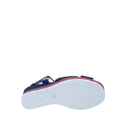 Sandali zeppa Blu Lumberjack