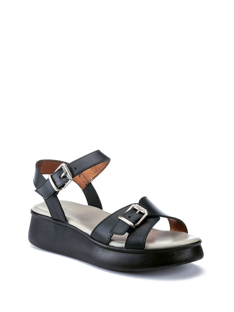 Sandali zeppa Nero Lumberjack