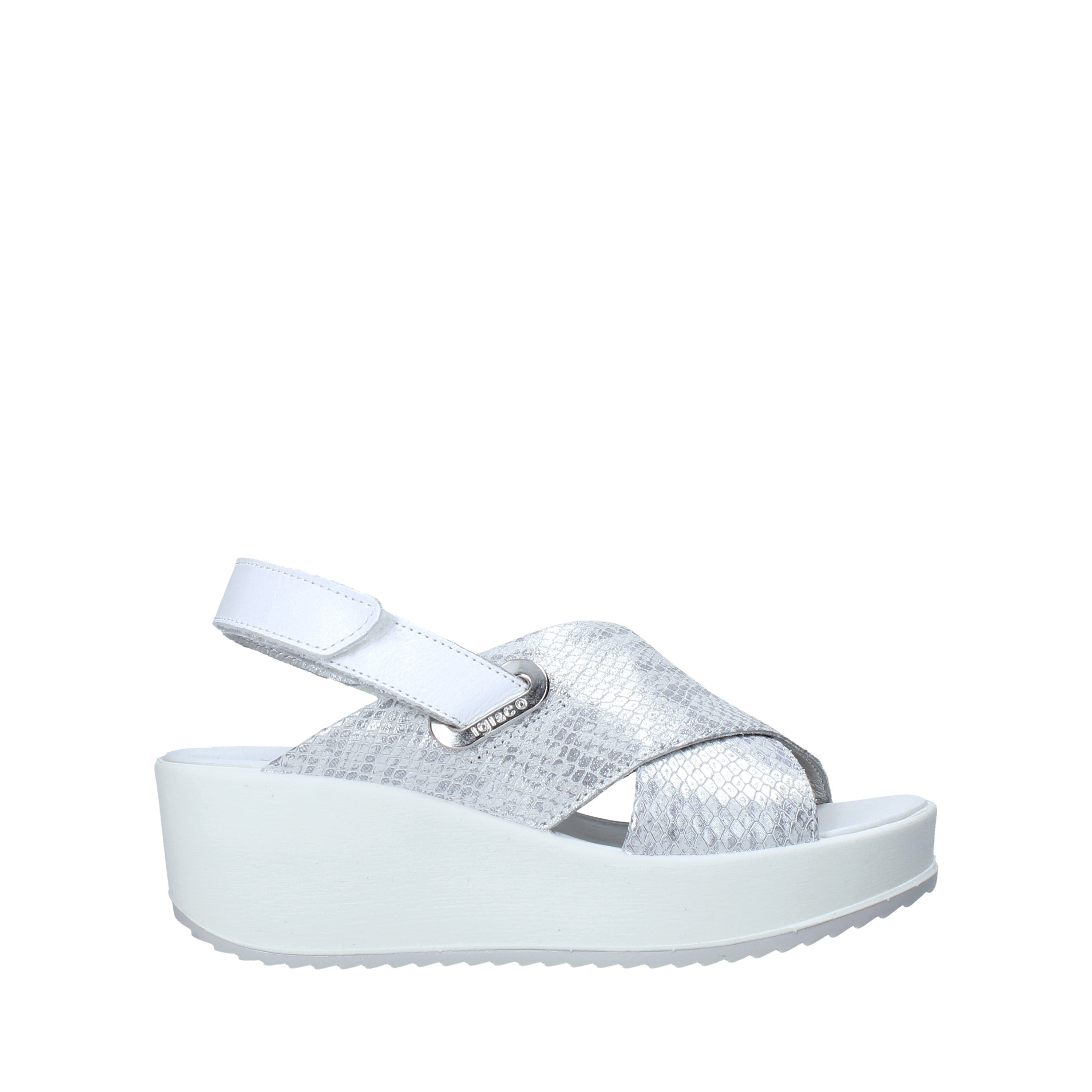 Sandali con strappi Argento Igi&co