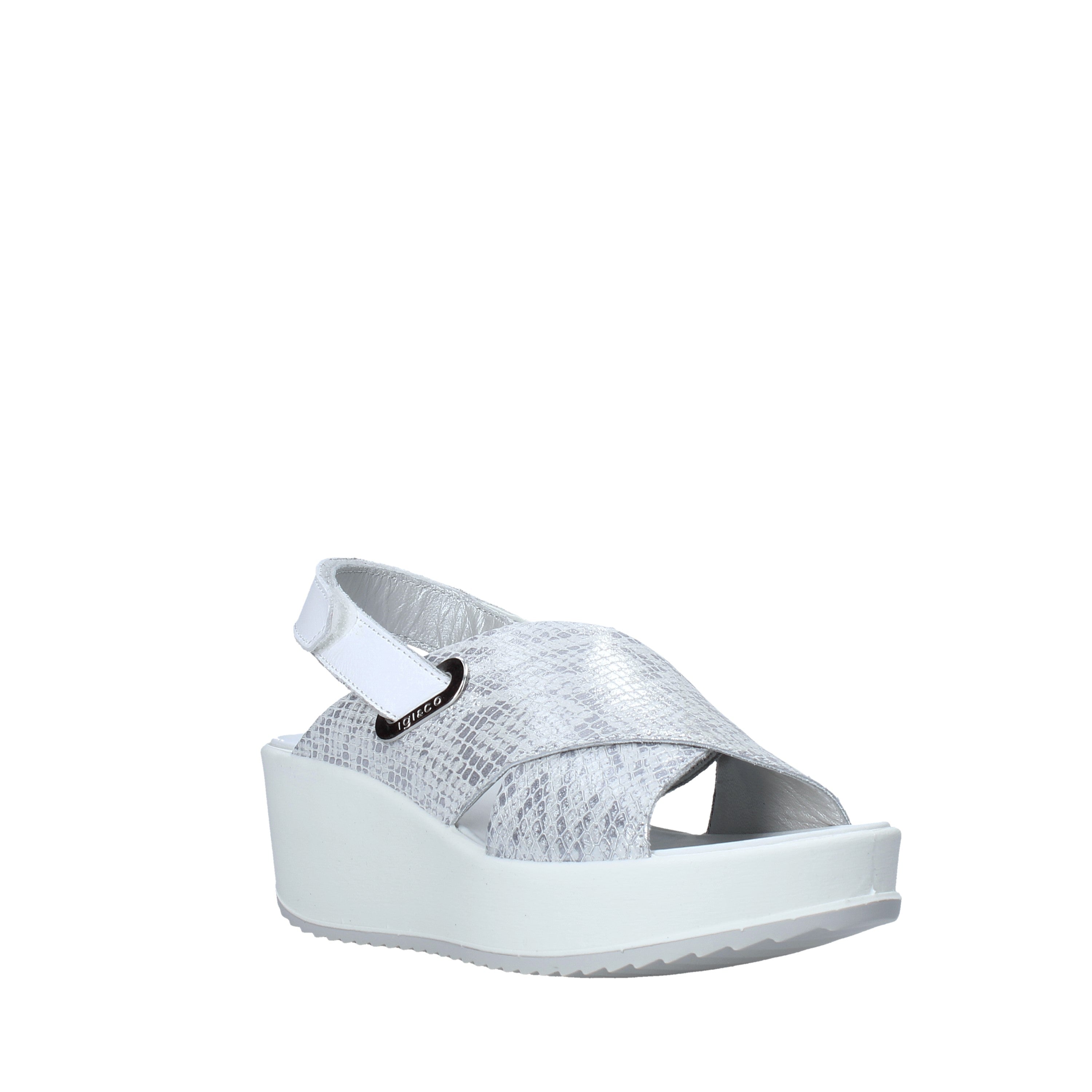 Sandali con strappi Argento Igi&co