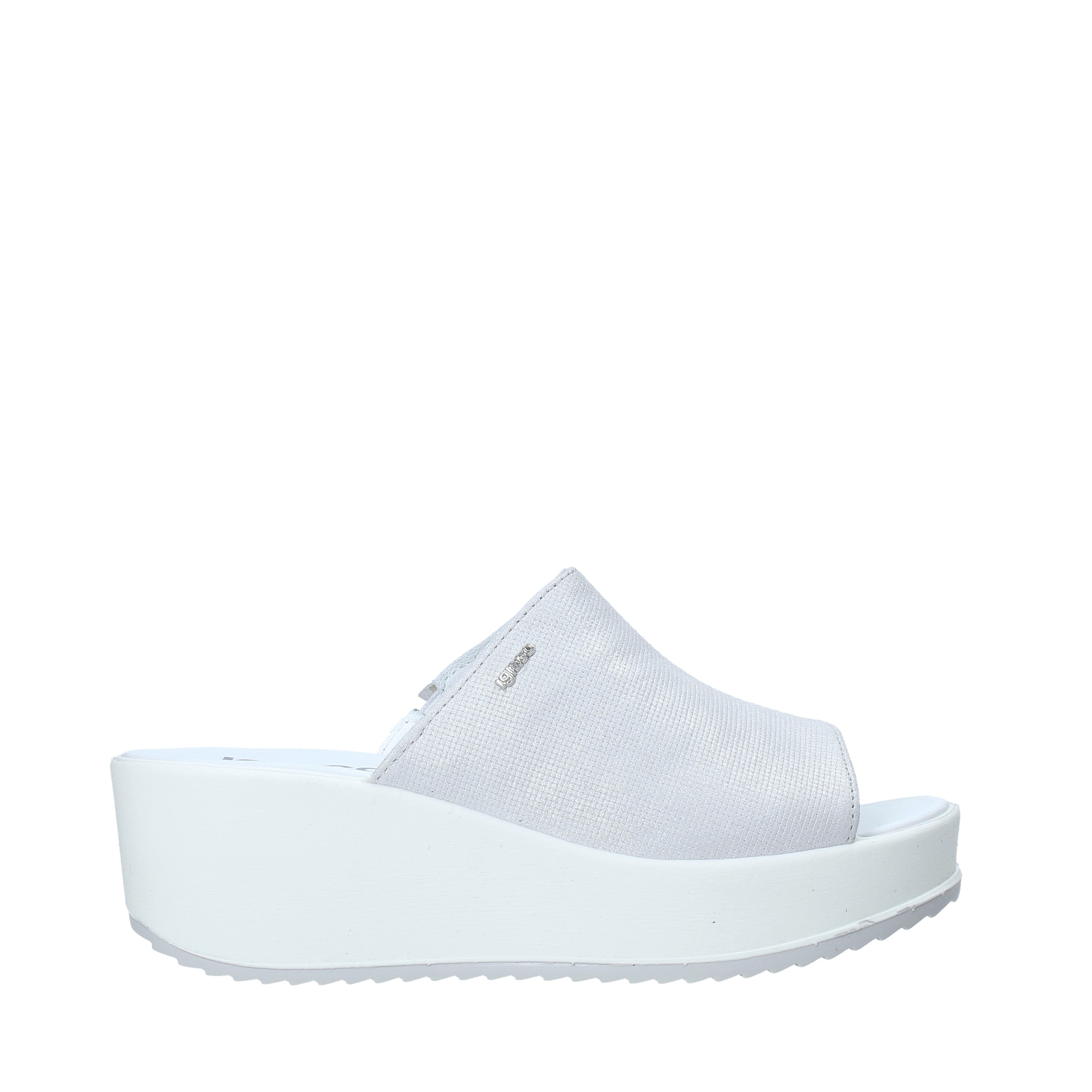 Sandali zeppa Grigio Chiaro Igi&co