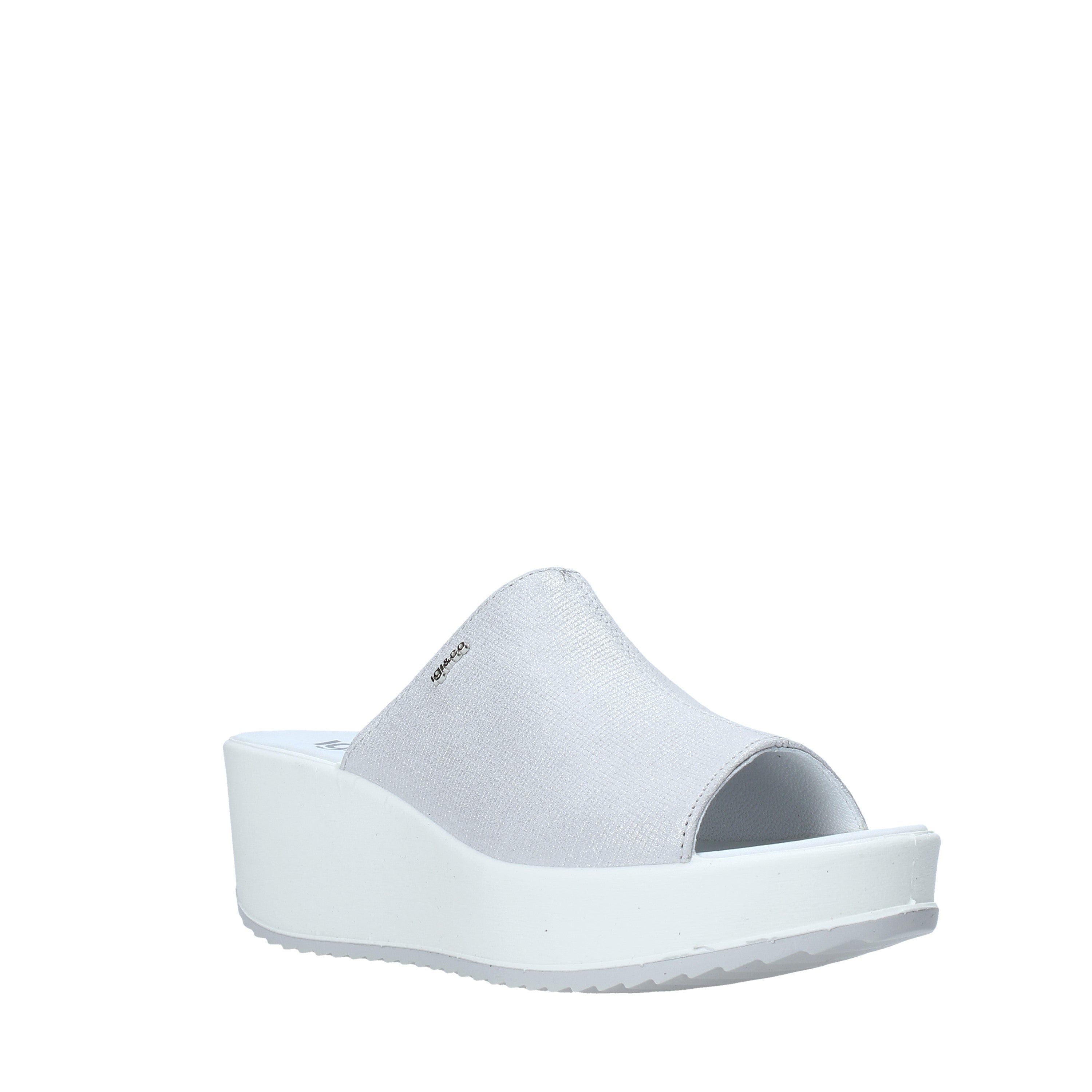 Sandali zeppa Grigio Chiaro Igi&co