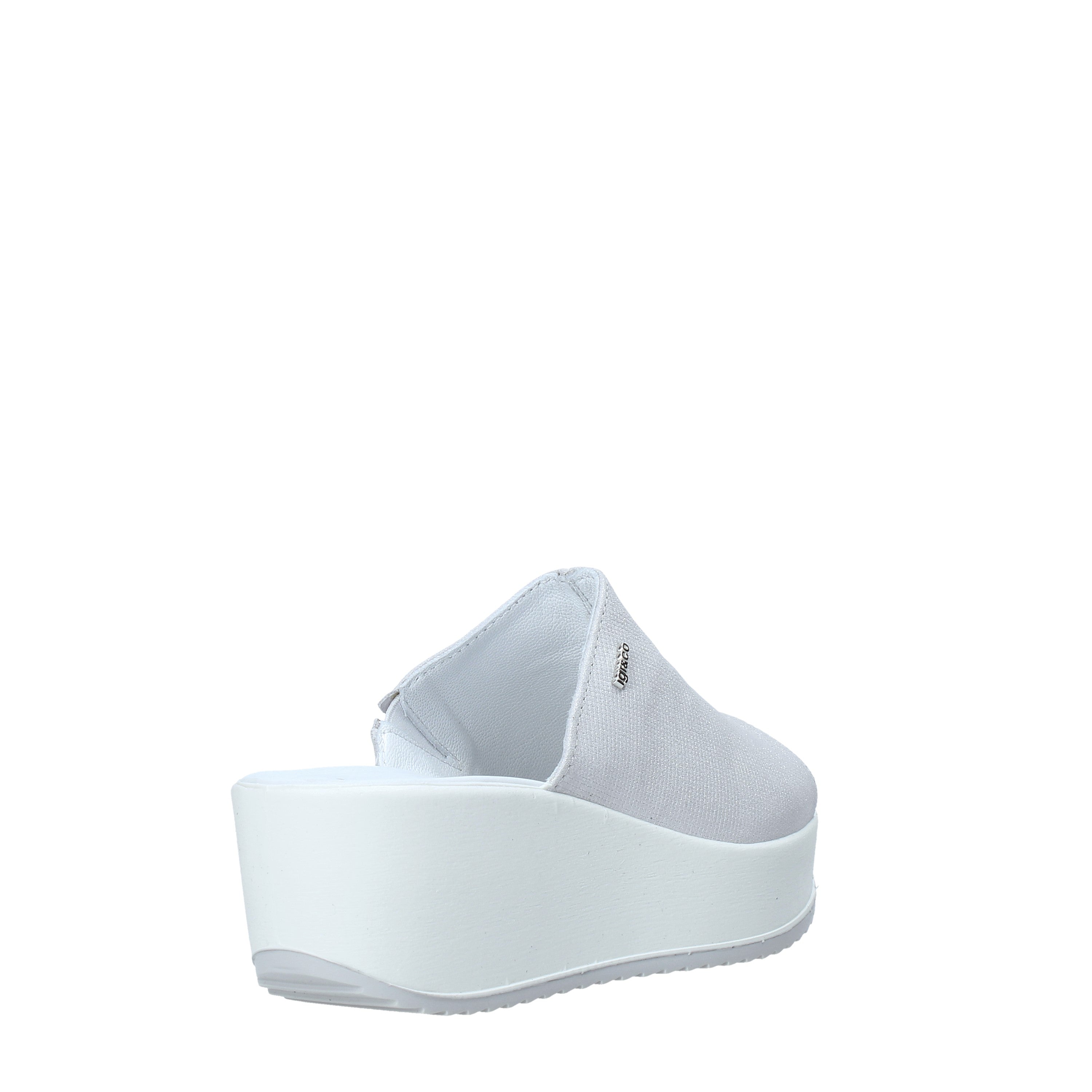 Sandali zeppa Grigio Chiaro Igi&co