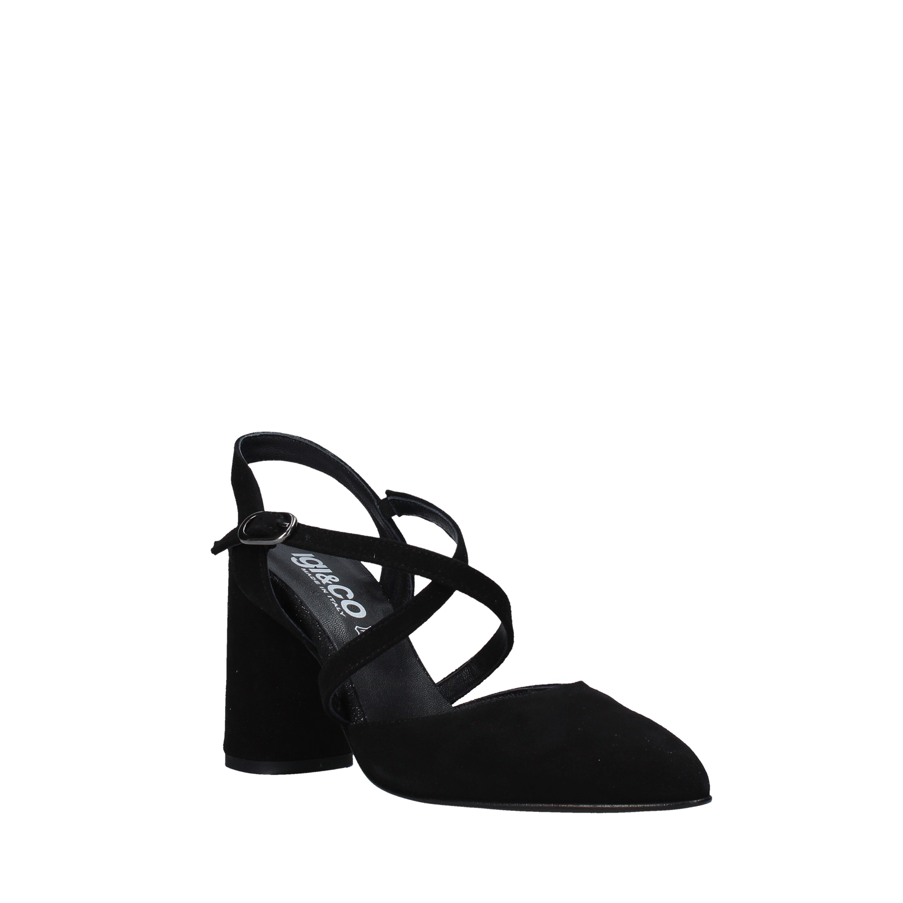 Sandali tacco Nero Igi&co