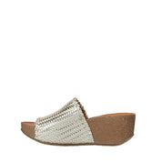 Sandali zeppa Oro Igi&co