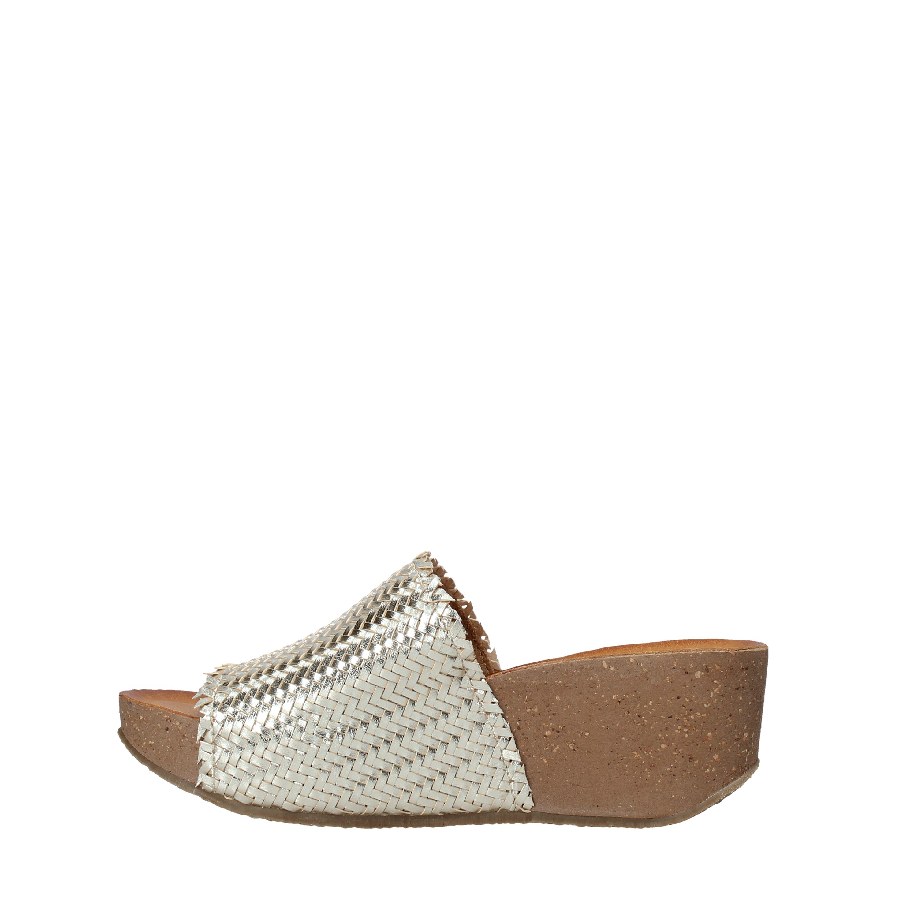 Sandali zeppa Oro Igi&co