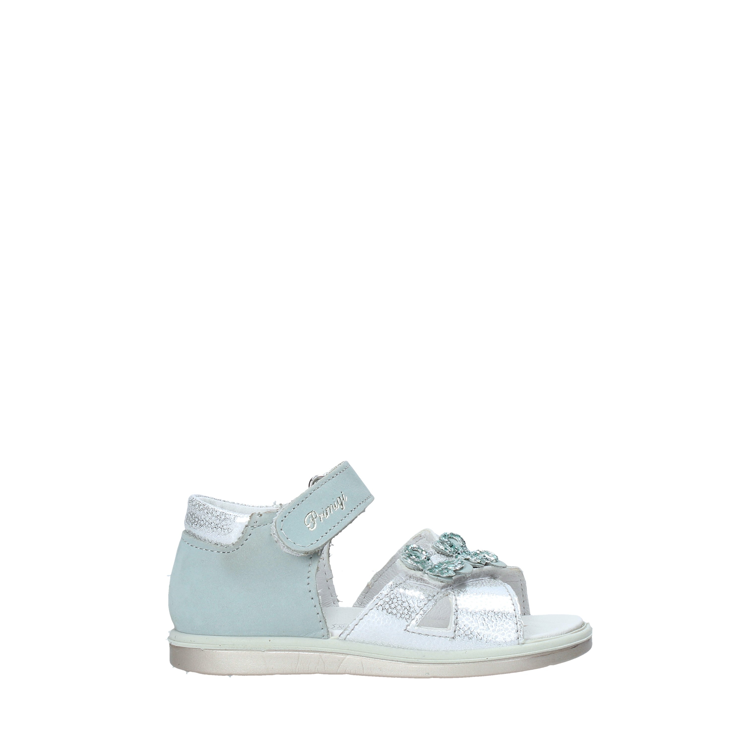 Sandali con strappi Verde Primigi