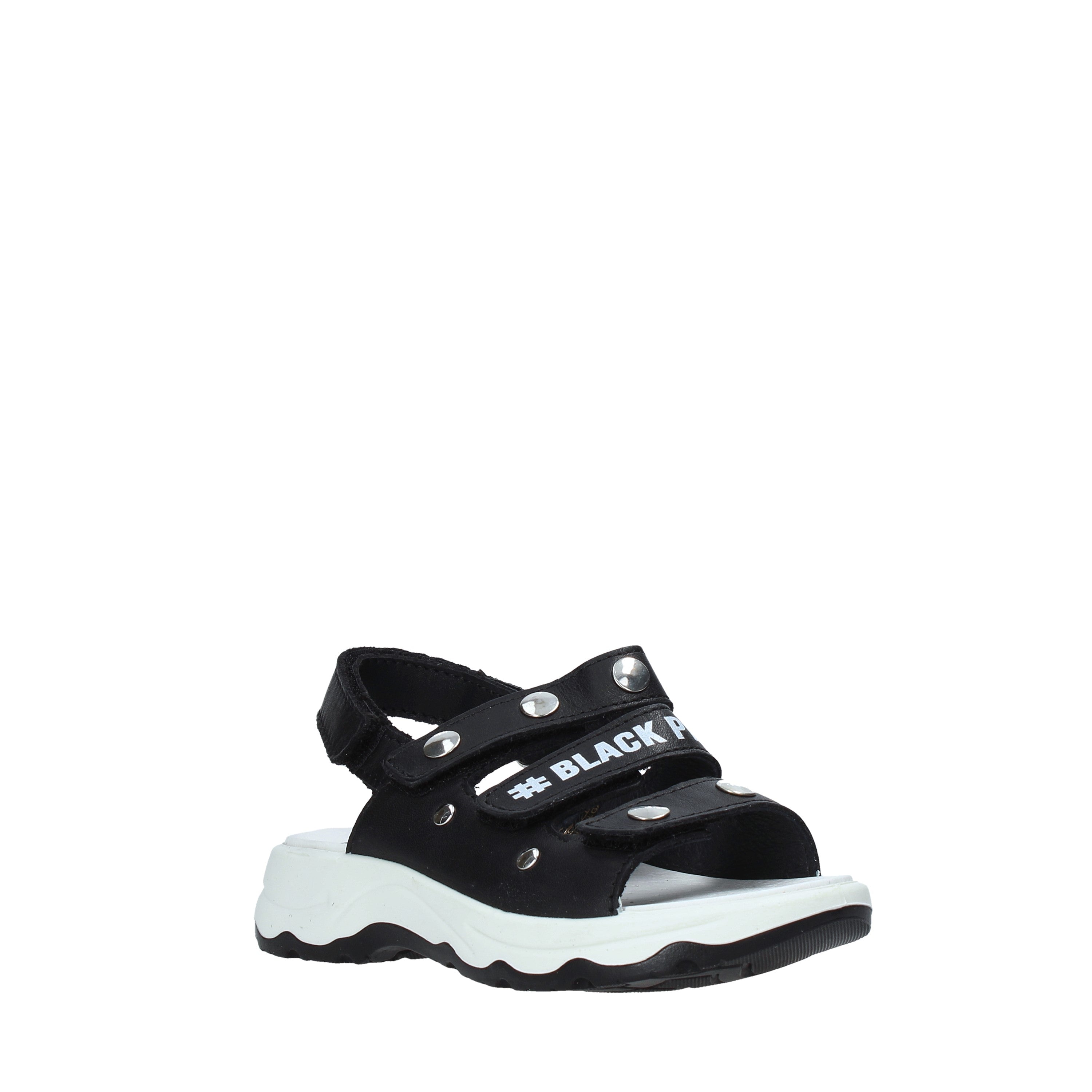 Sandali con strappi Nero Primigi