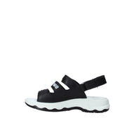 Sandali con strappi Nero Primigi