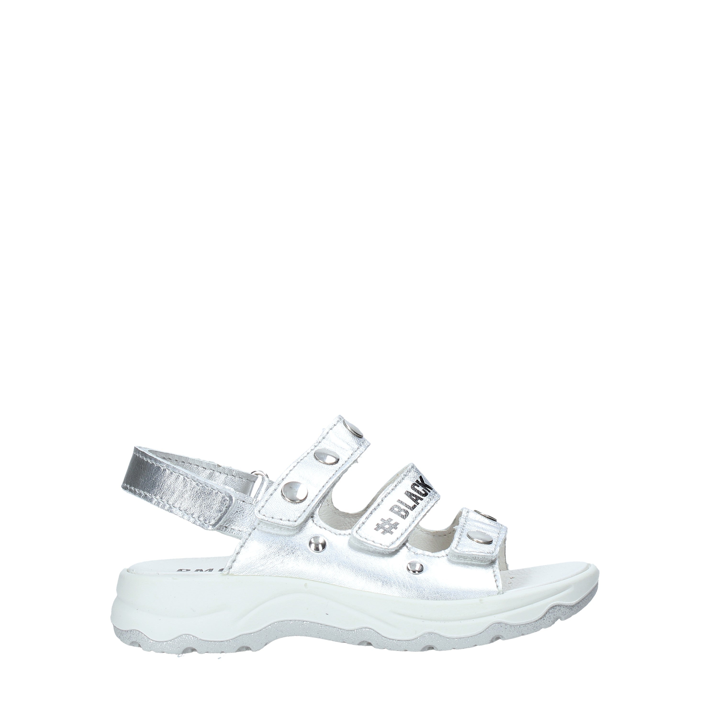 Sandali con strappi Argentato Primigi