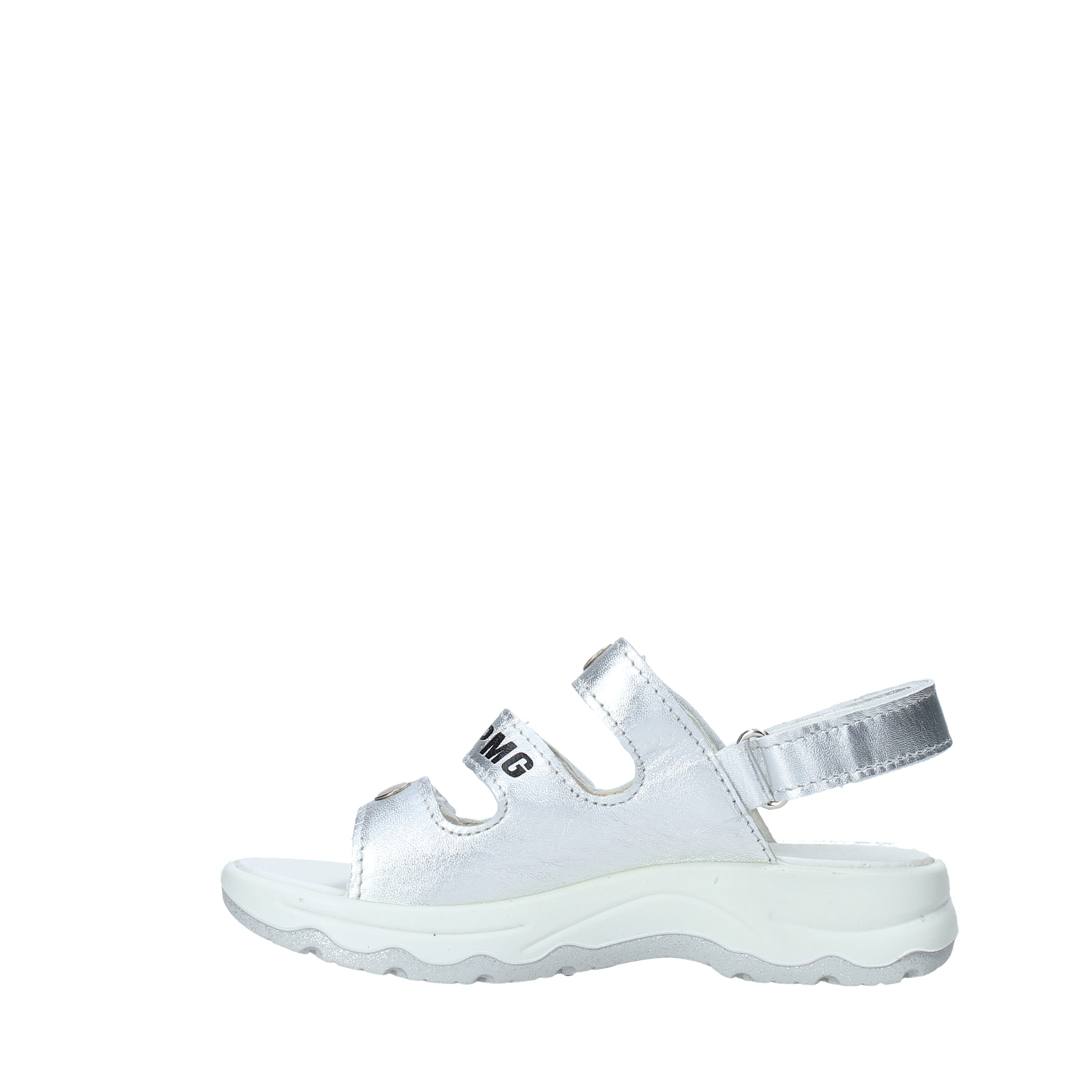 Sandali con strappi Argentato Primigi