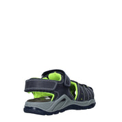 Sandali con strappi Blu Primigi