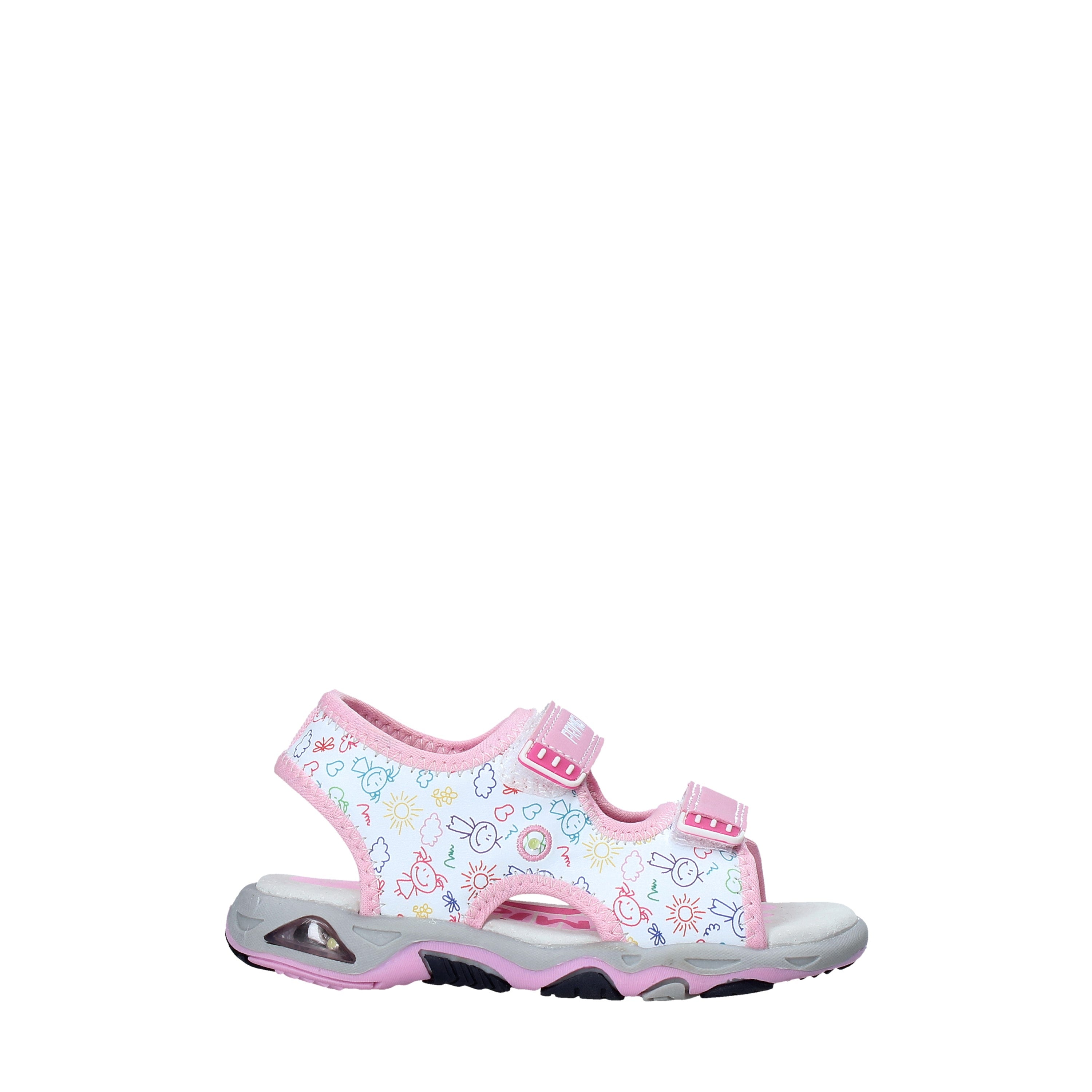 Sandali con strappi Rosa Primigi