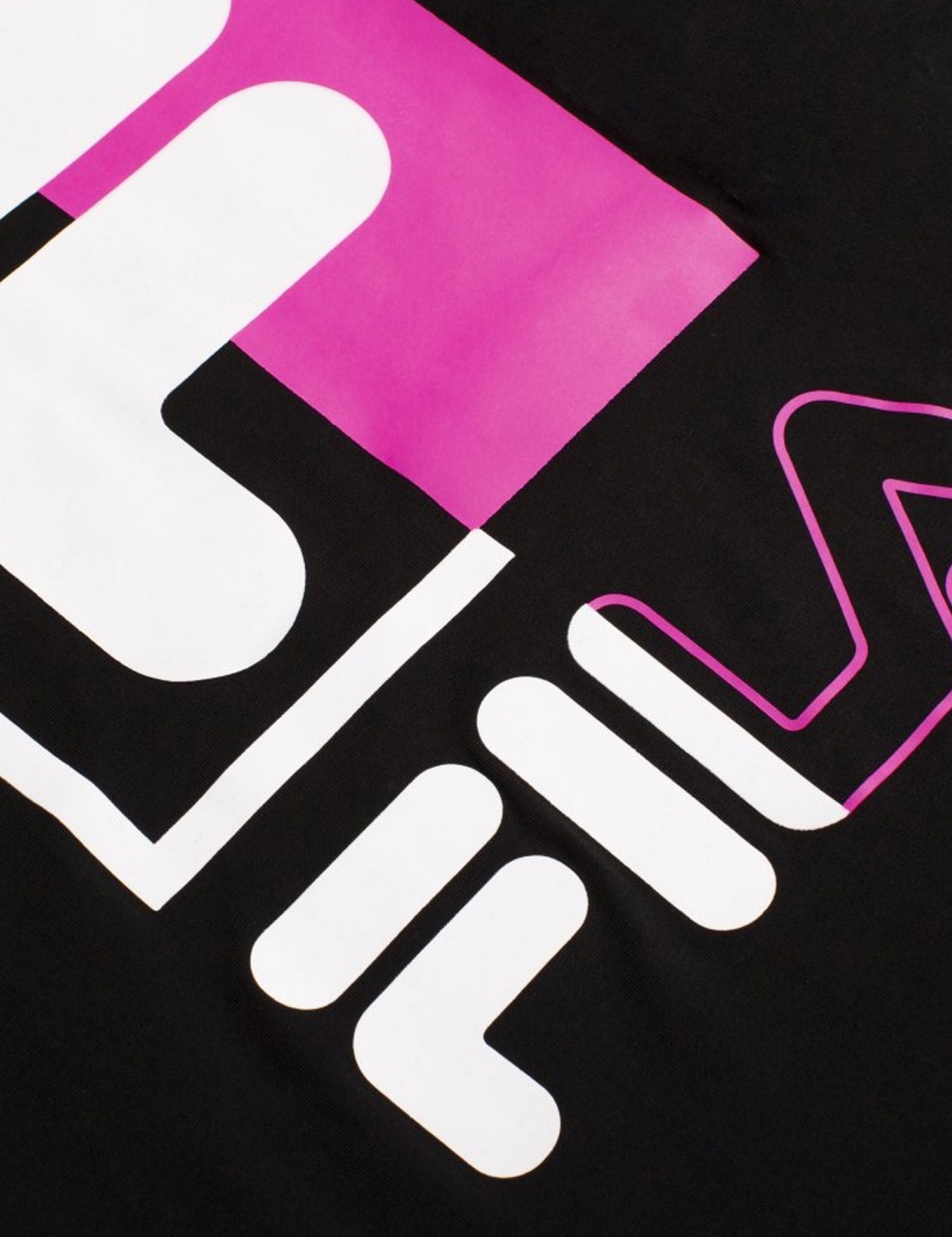 T-shirt Nero Tee 002 Fila