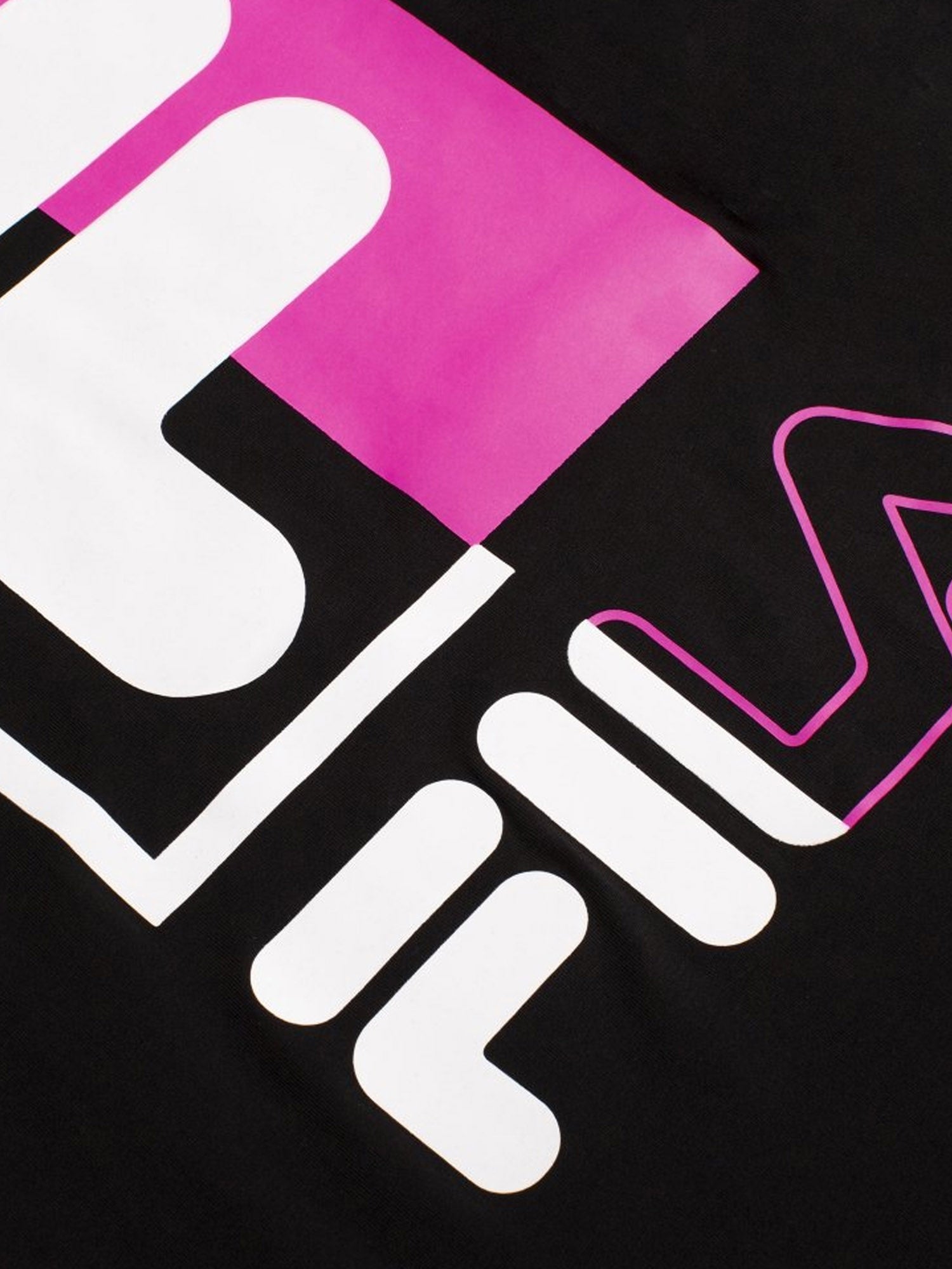 T-shirt Nero Tee 002 Fila