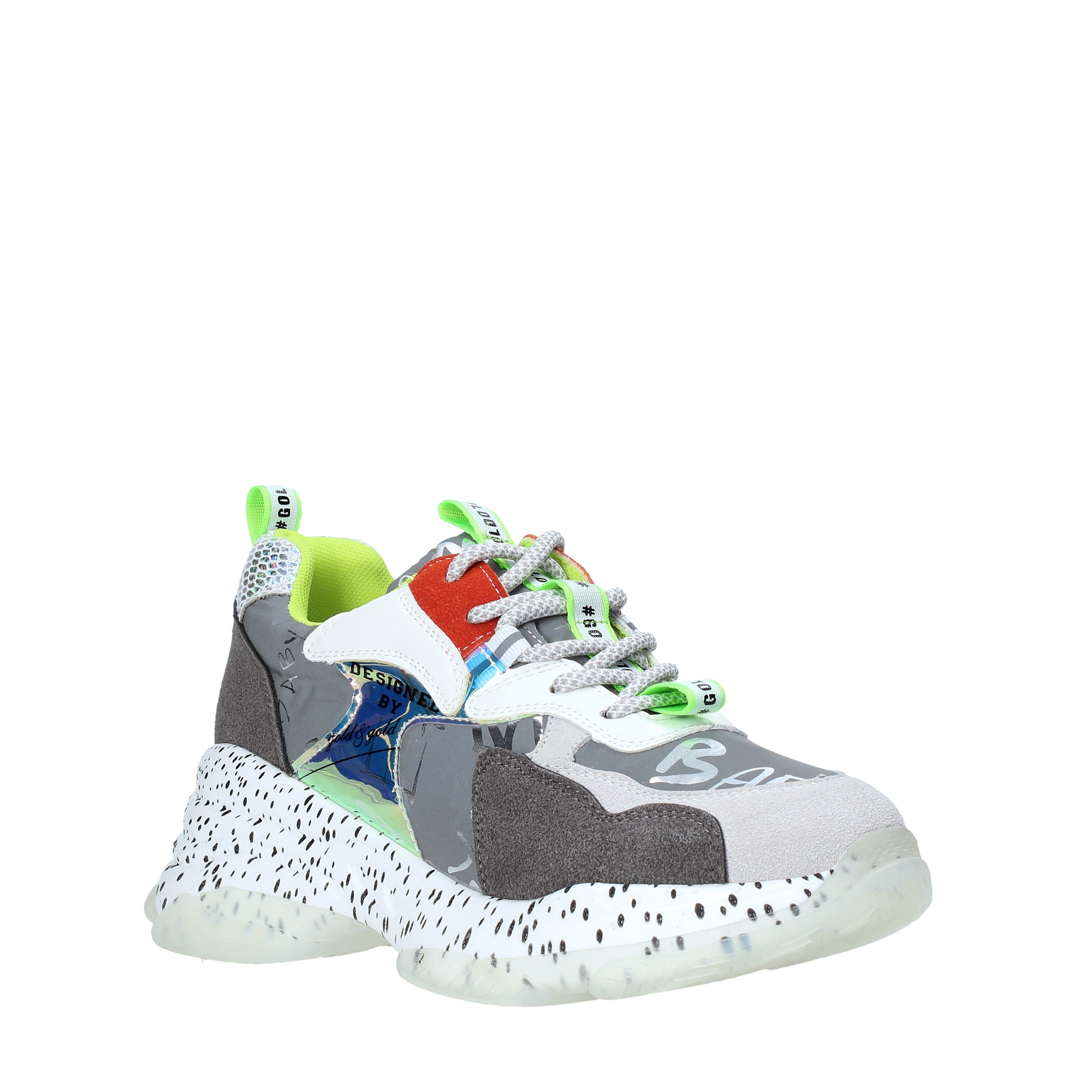 Sneakers Verde Gold&gold