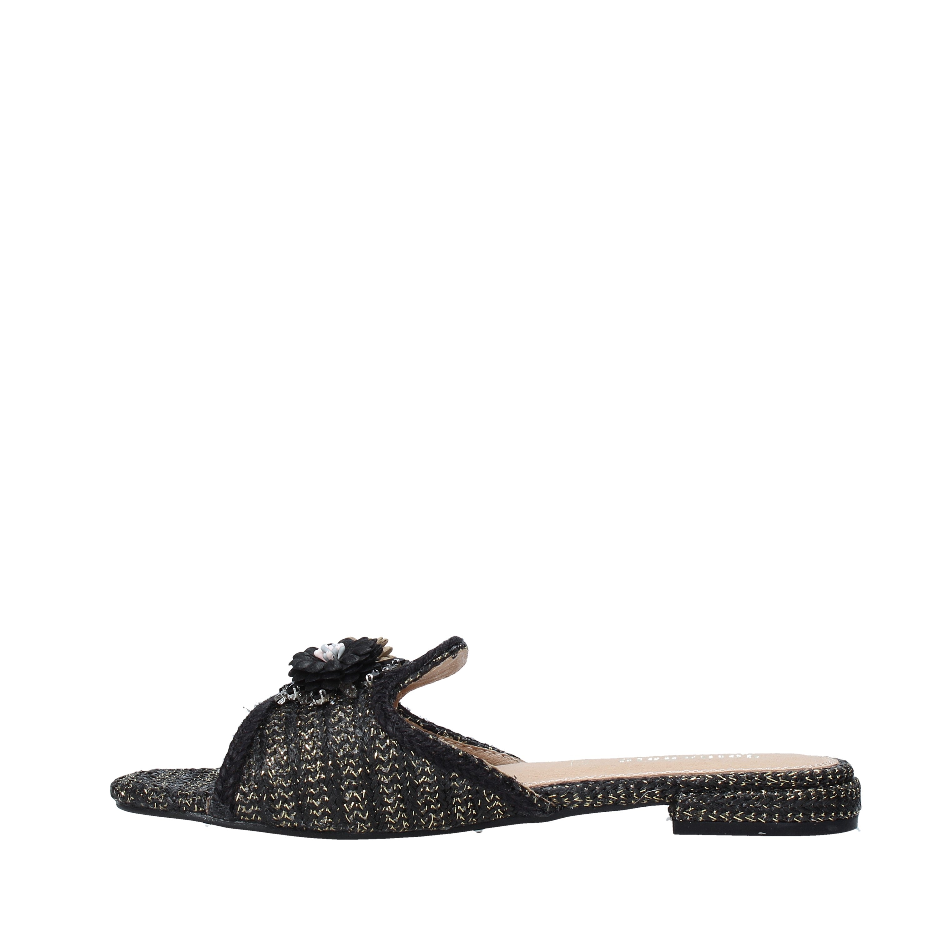 Sandali Nero Gold&gold