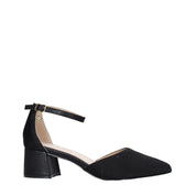 Sandali tacco Nero Gold&gold