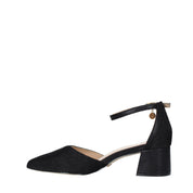 Sandali tacco Nero Gold&gold