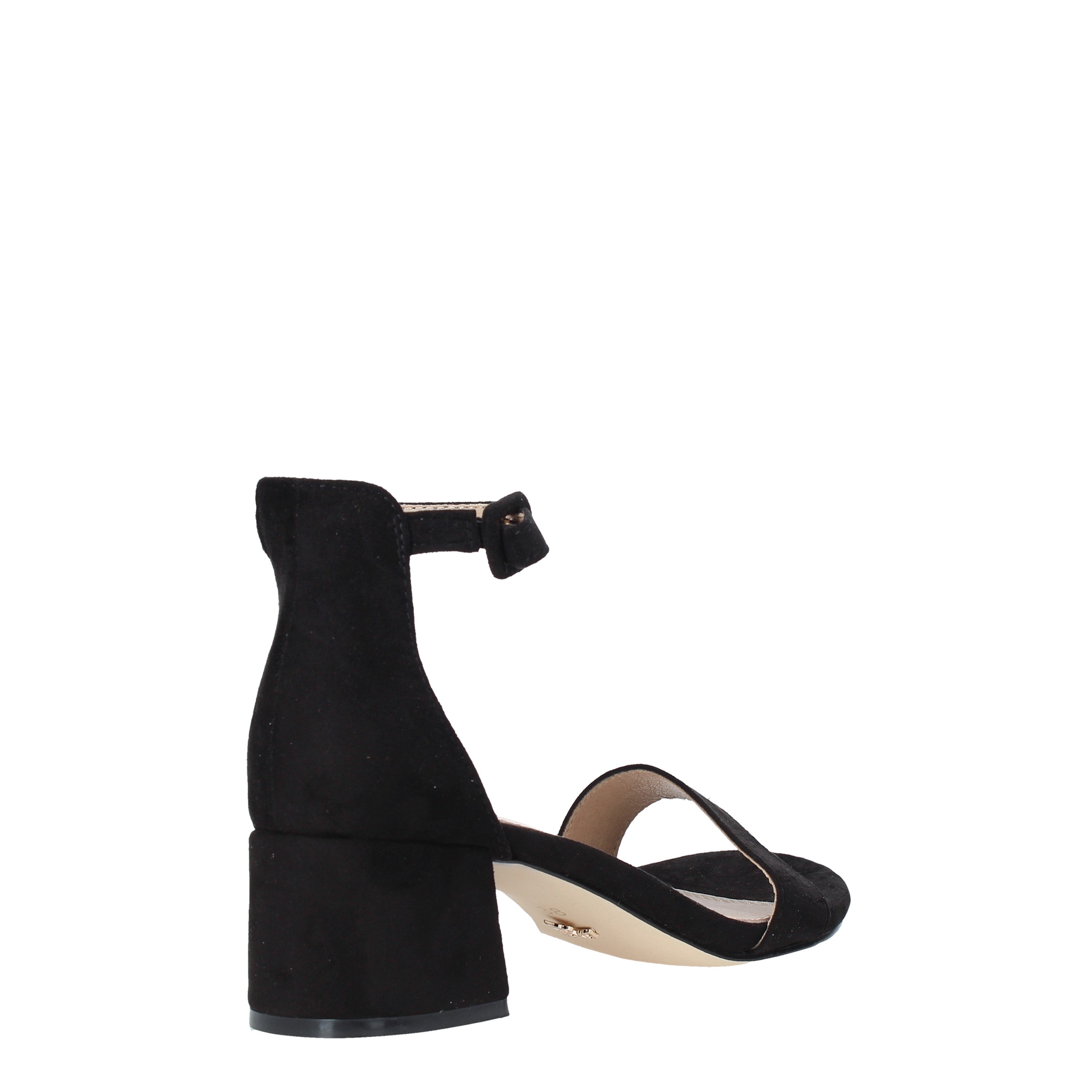 Sandali tacco Nero Gold&gold