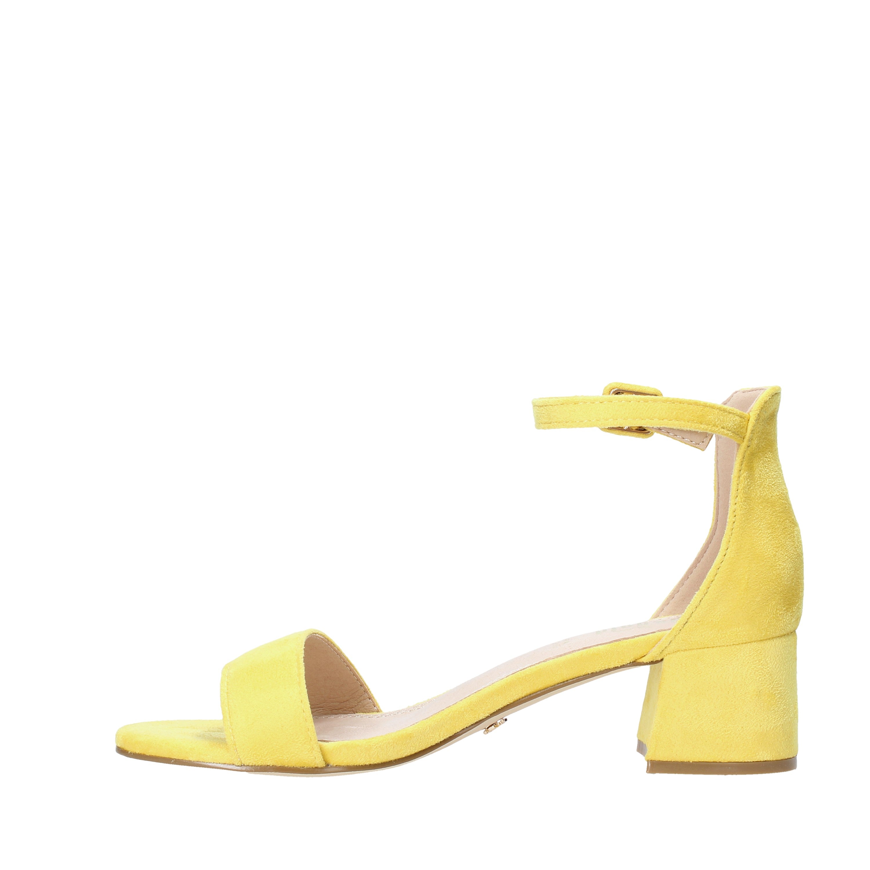 Sandali tacco Giallo Gold&gold