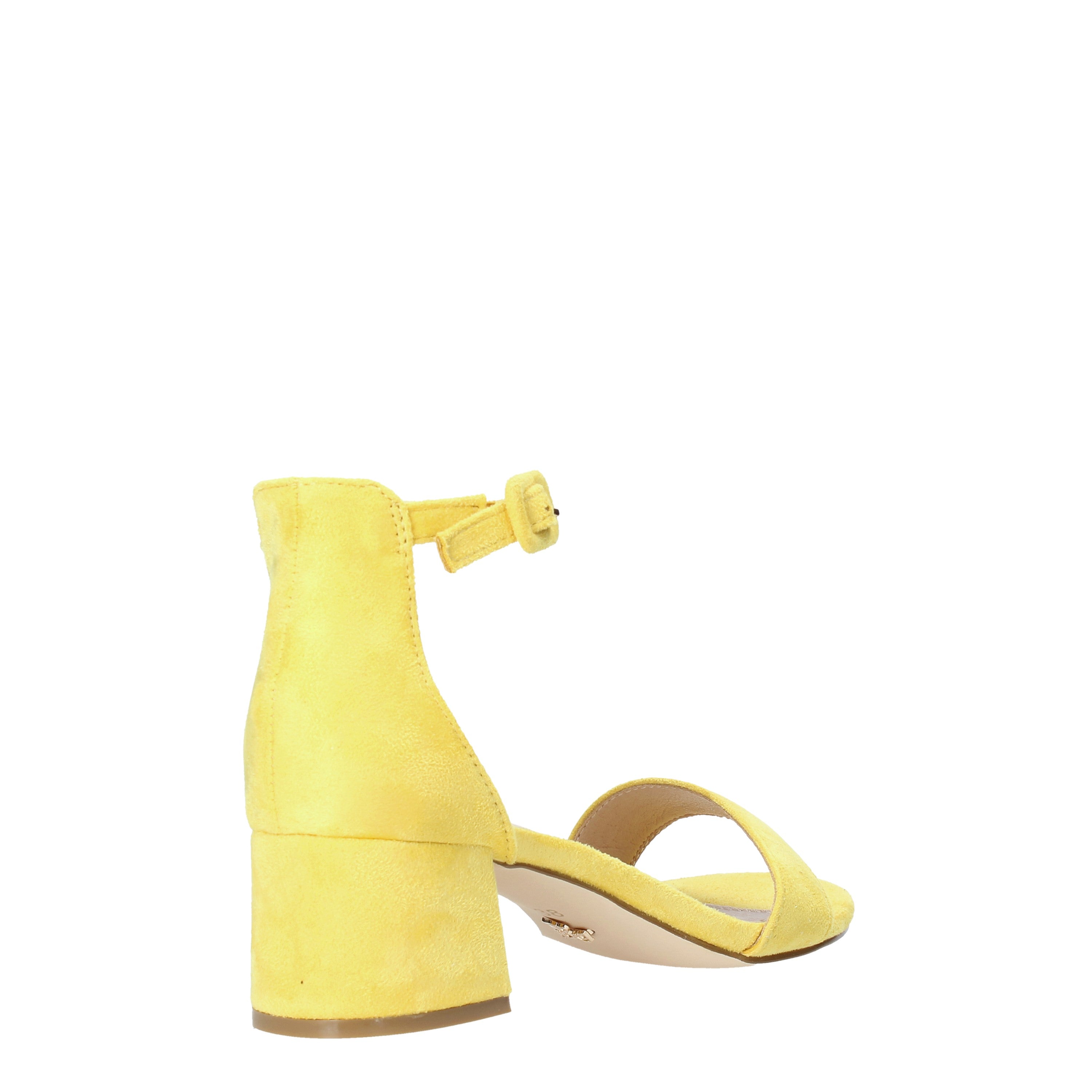 Sandali tacco Giallo Gold&gold