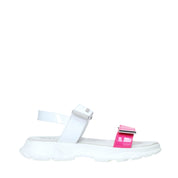 Sandali con strappi Bianco Rosa Miss Sixty