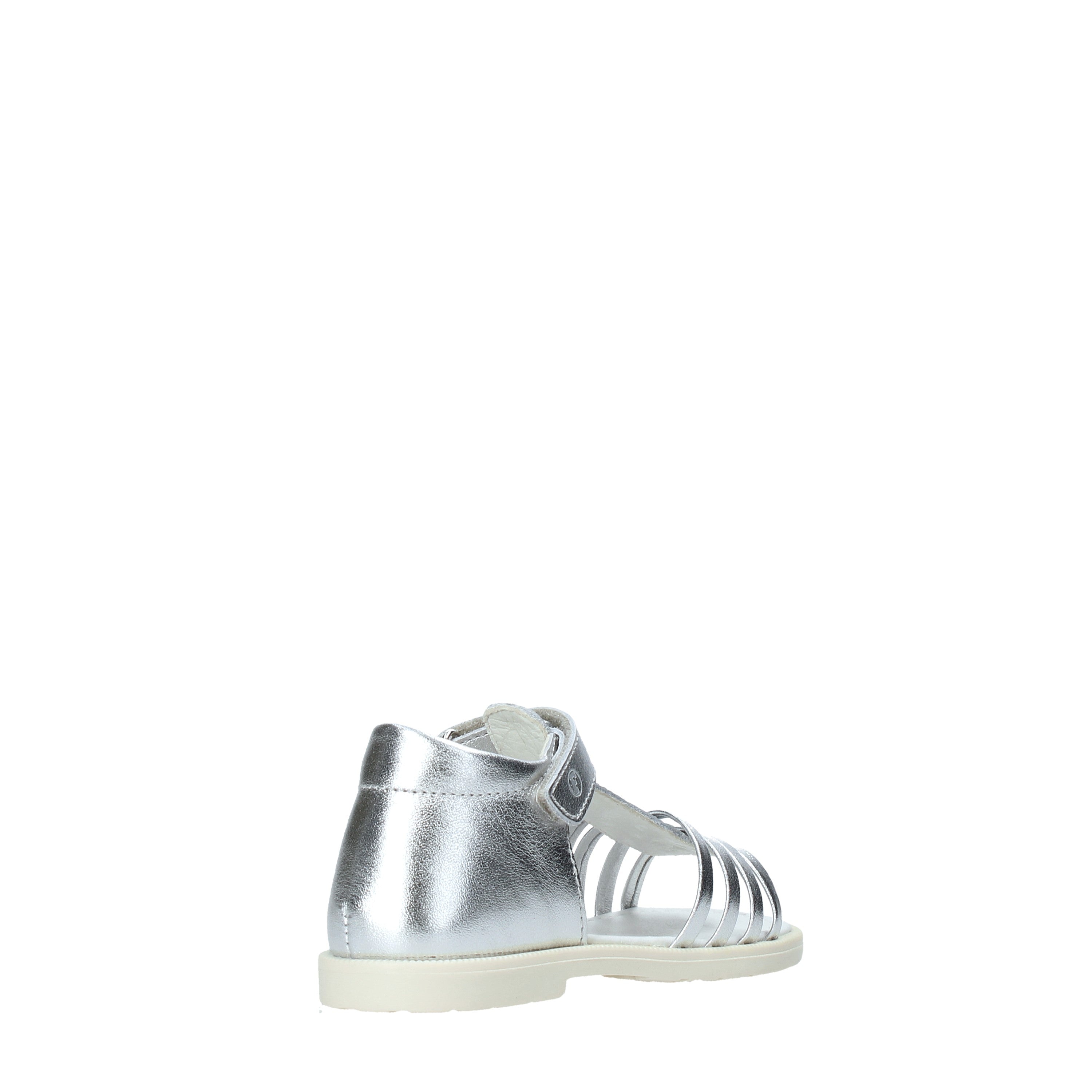 Sandali con strappi Argentato Falcotto