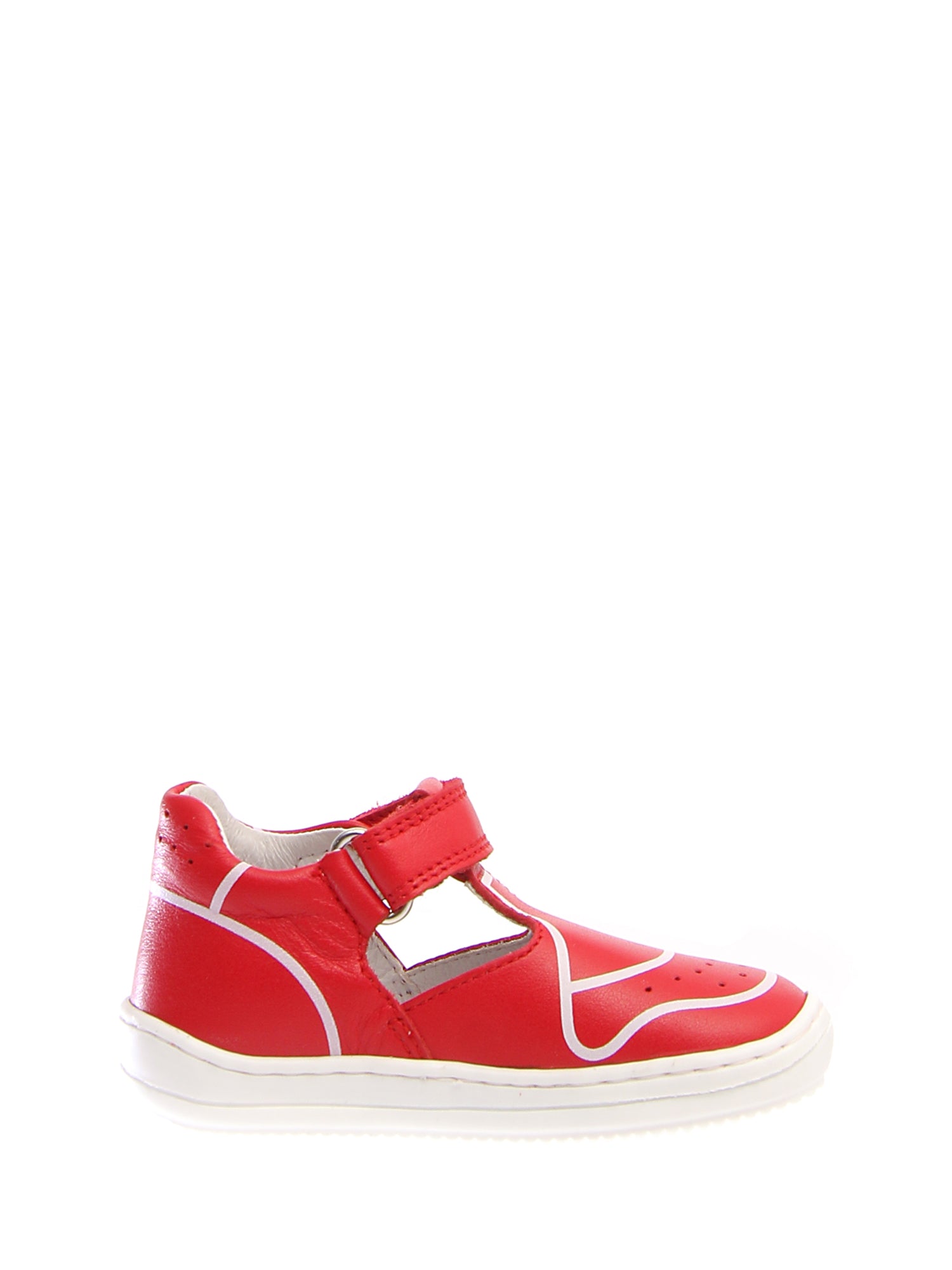 Sandali con strappi Rosso Naturino