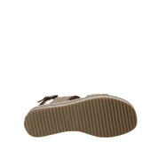 Sandali zeppa Marrone Onyx