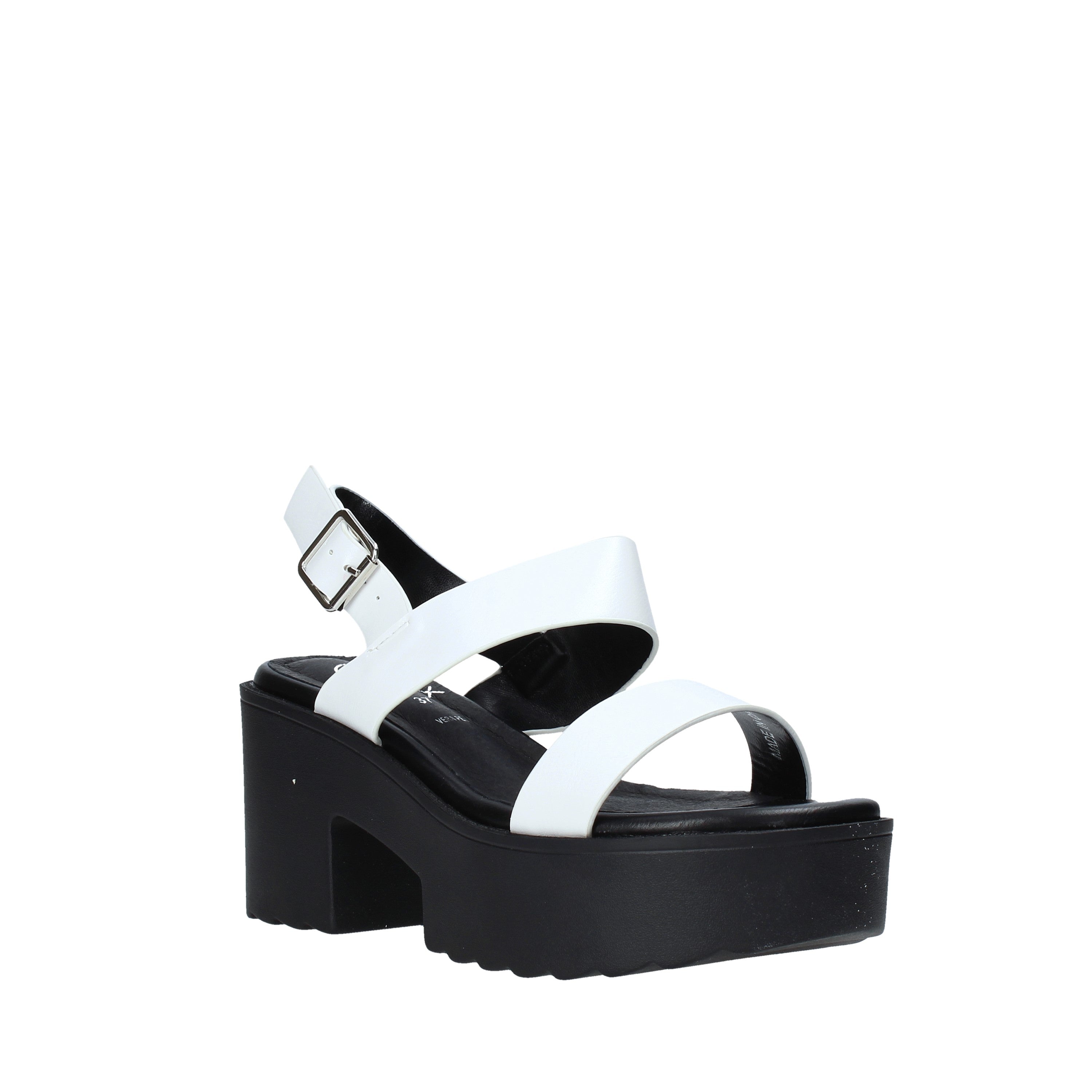 Sandali tacco Bianco Onyx